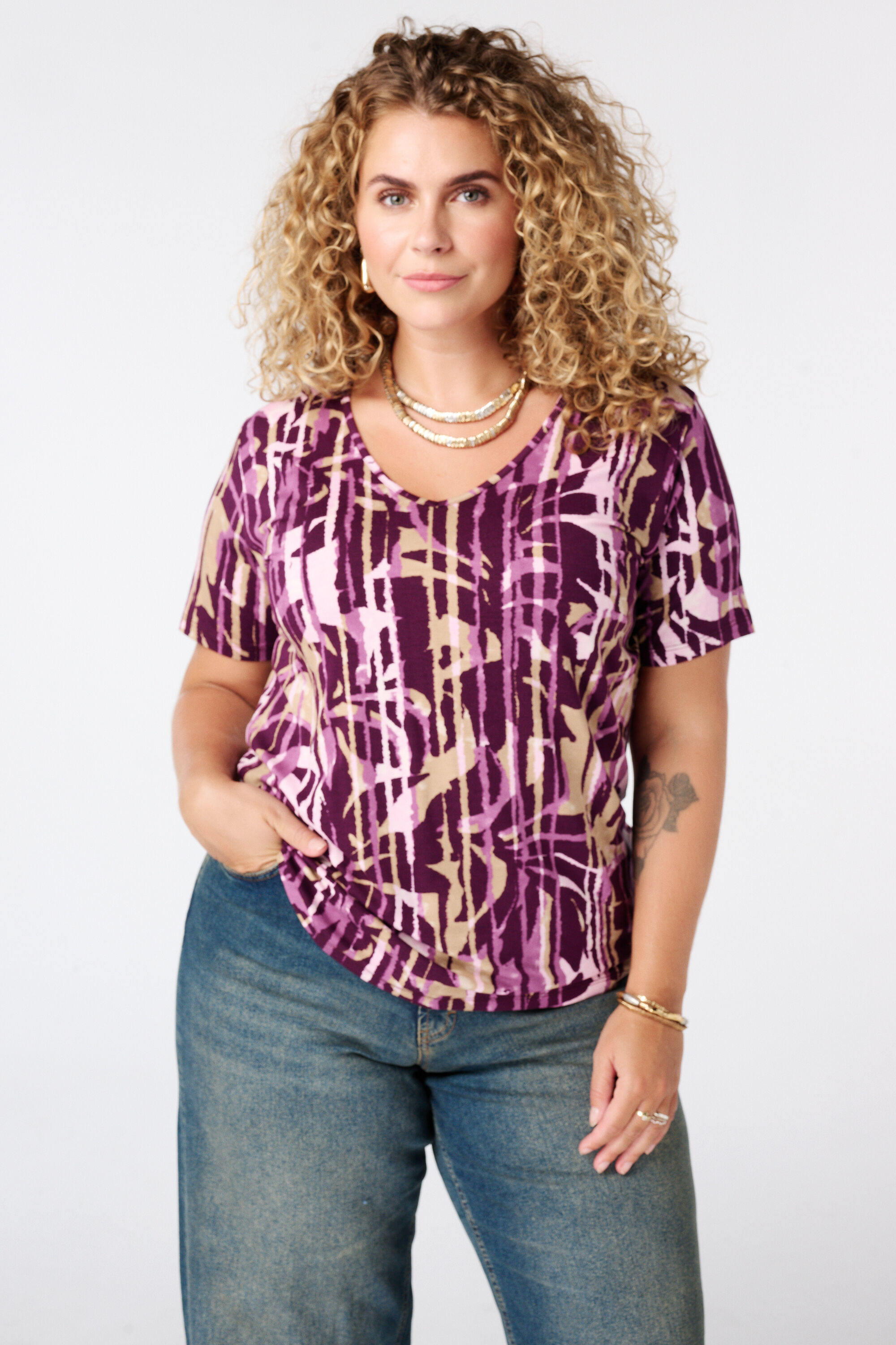 T-Shirt mit Print