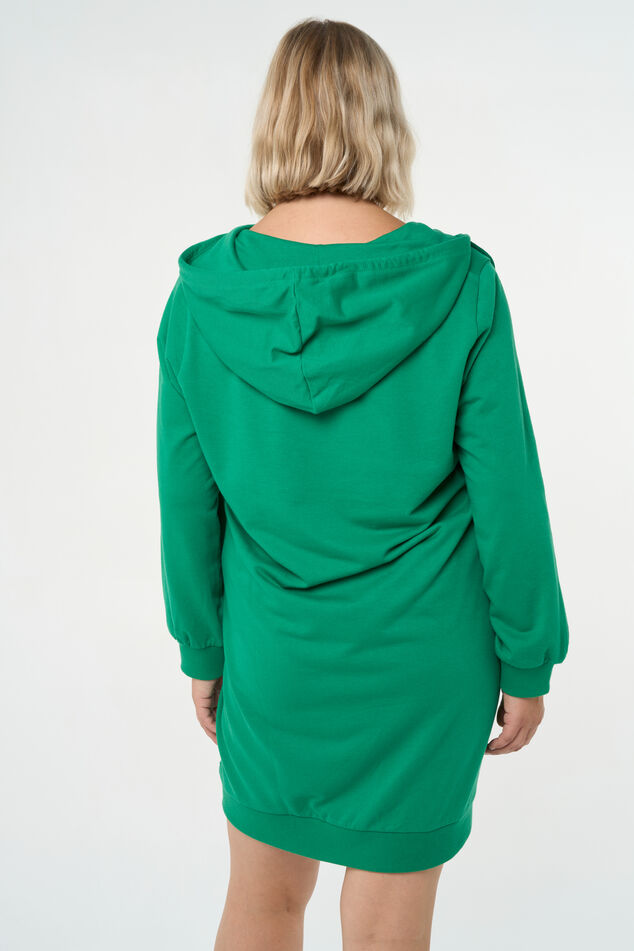 Sweater-Kleid mit Print image number 3