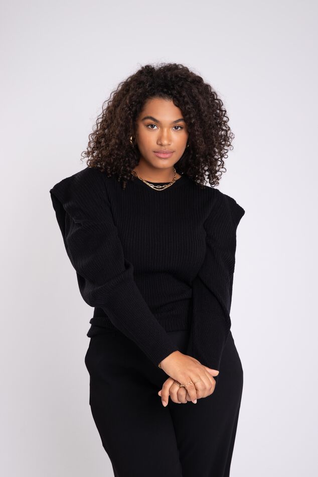 Sweatshirt mit Puffärmeln  image number 4