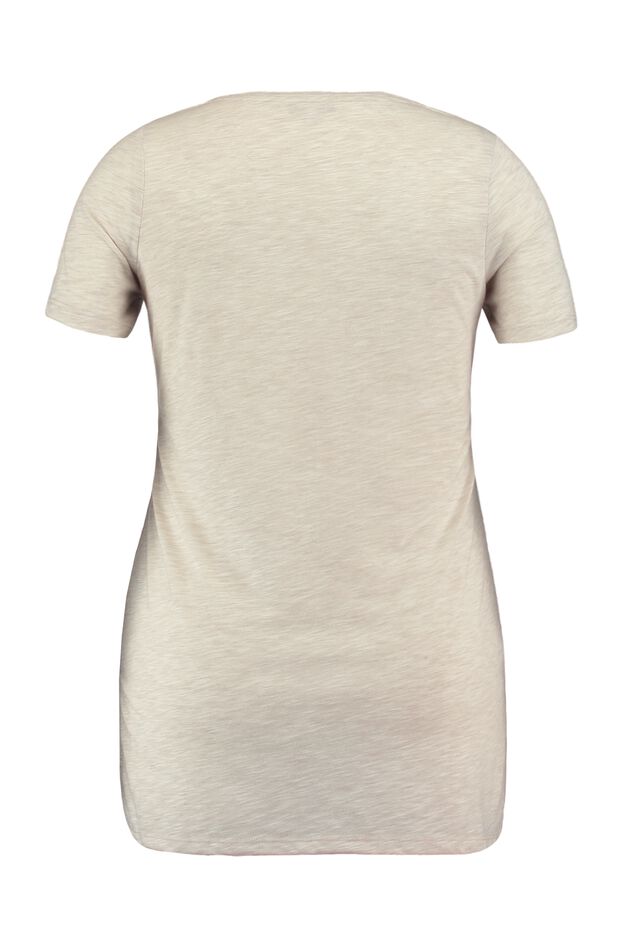 T-Shirt mit Schriftzug und Stickerei image number 2