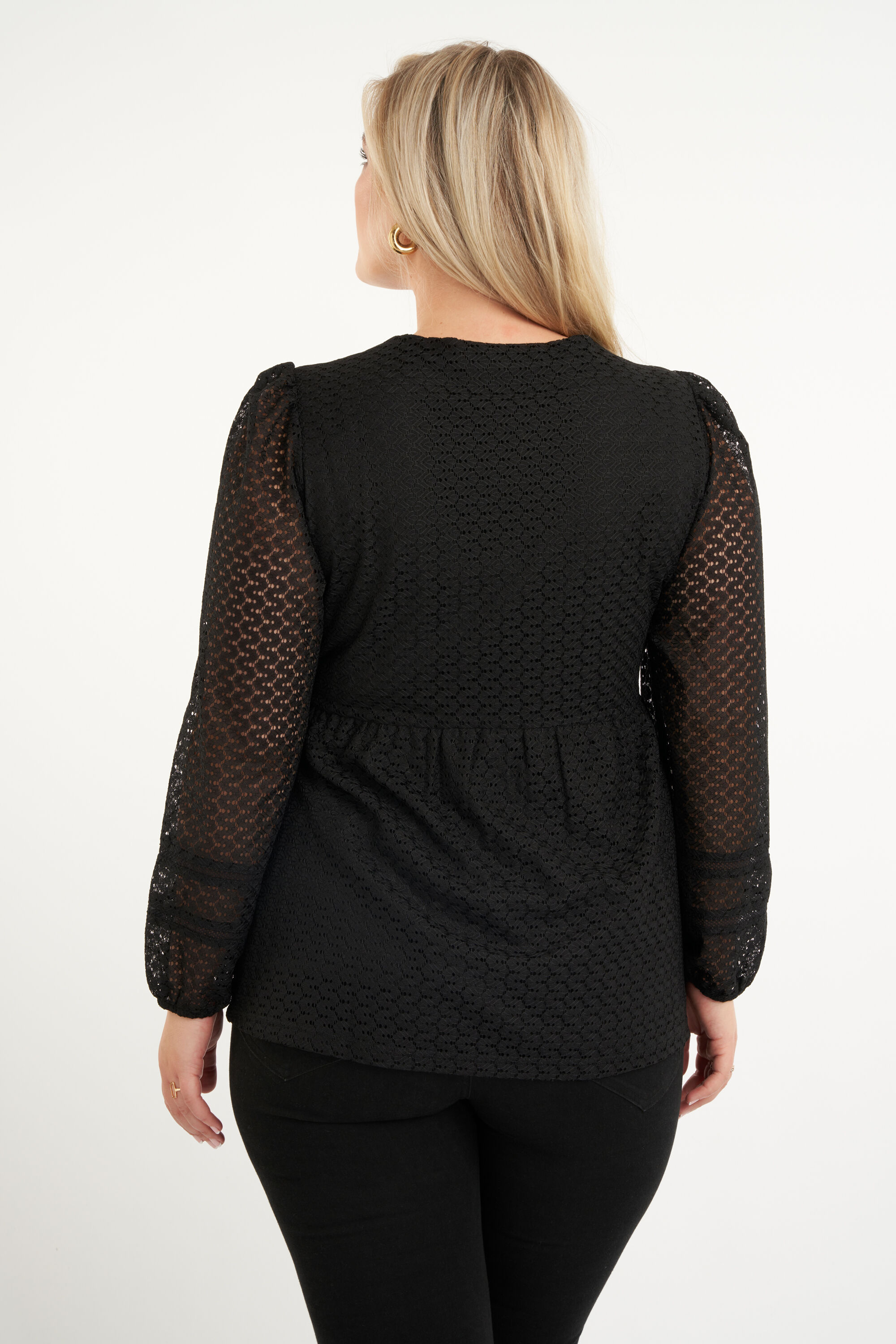 Wickel-Top mit Spitze image number 3