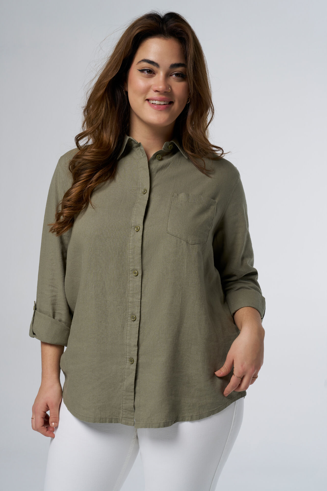 Leinenbluse image number 5