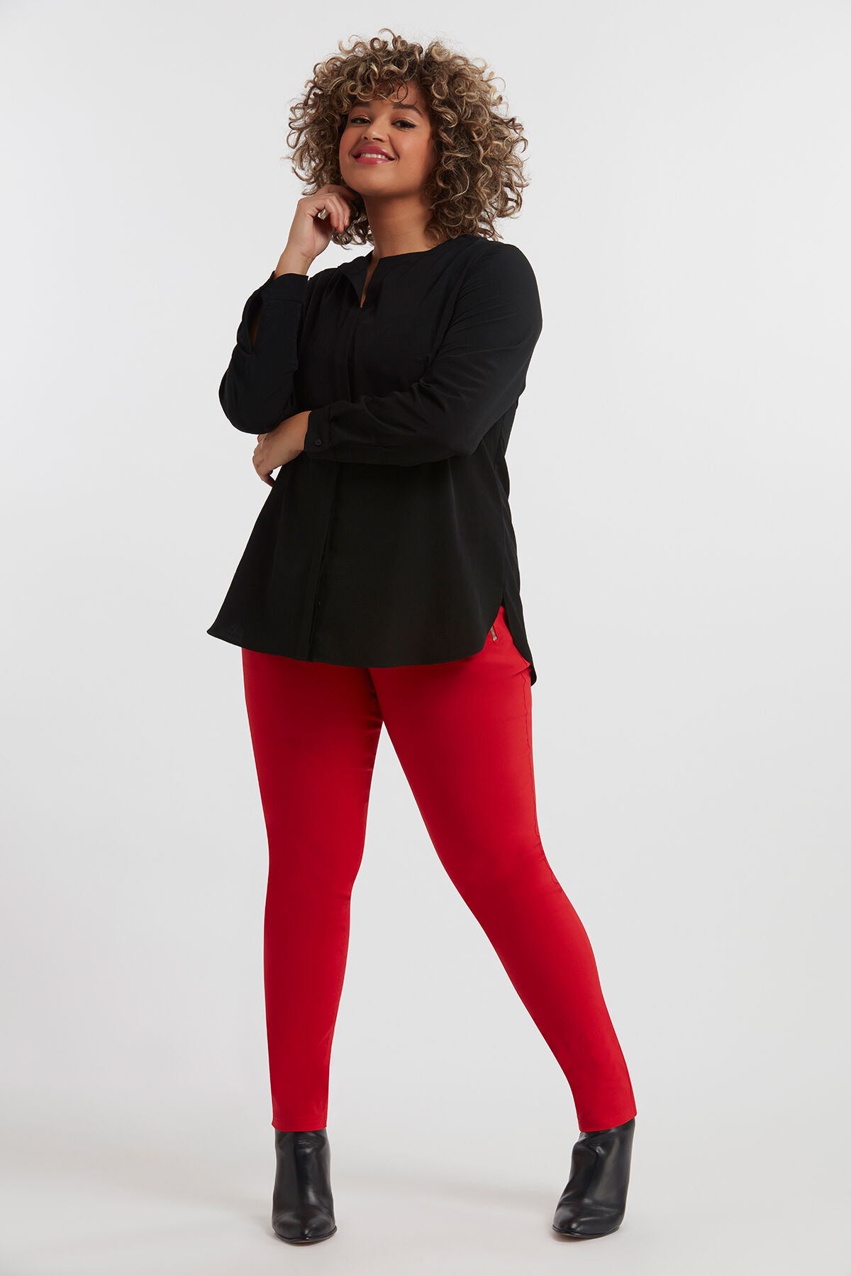 Hose mit Rei&szlig;verschl&uuml;ssen image number 4