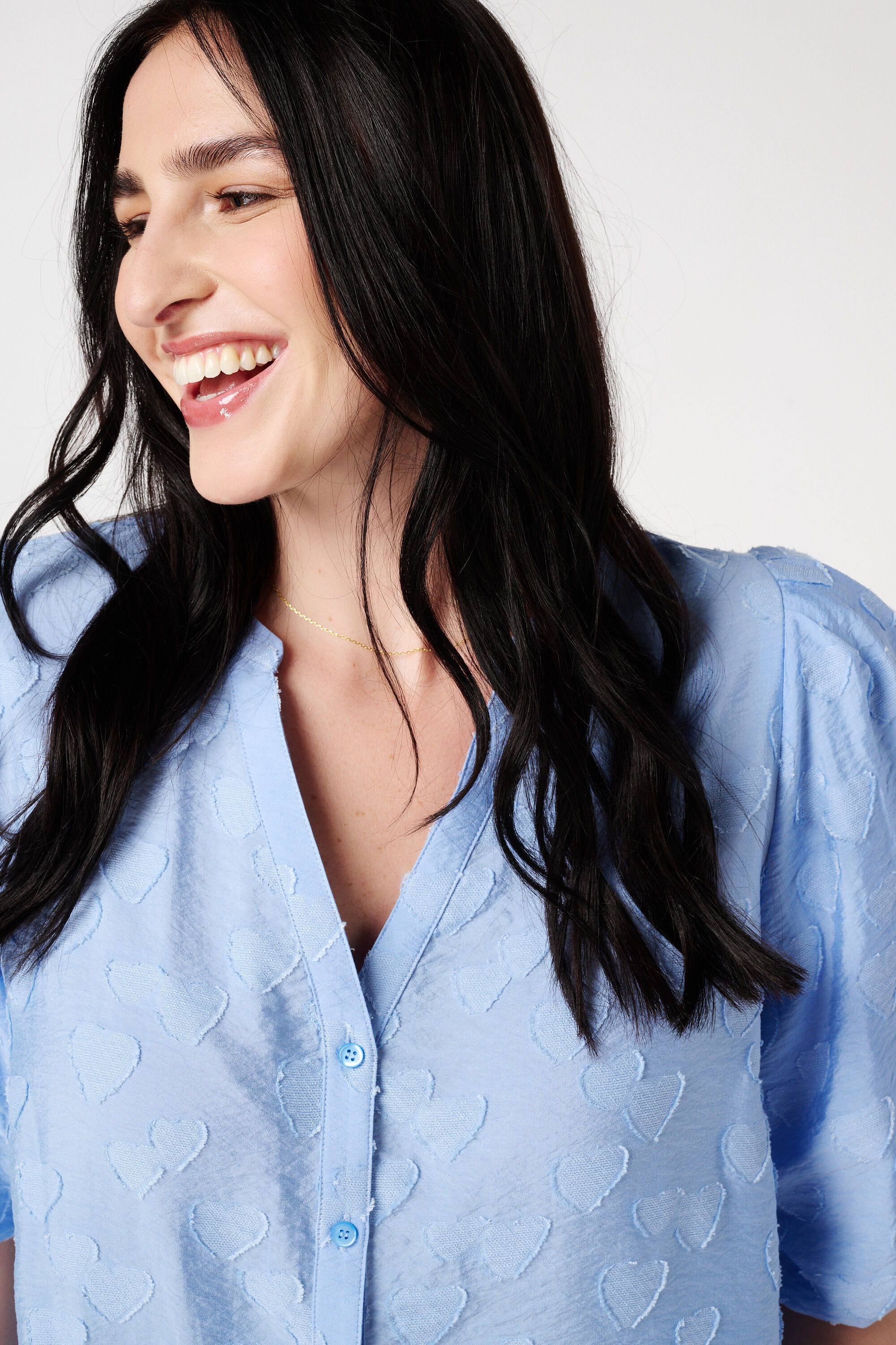  Bluse mit Herzdruck  image number 4