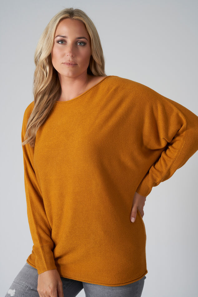 Pullover mit Fledermausärmeln image number 0