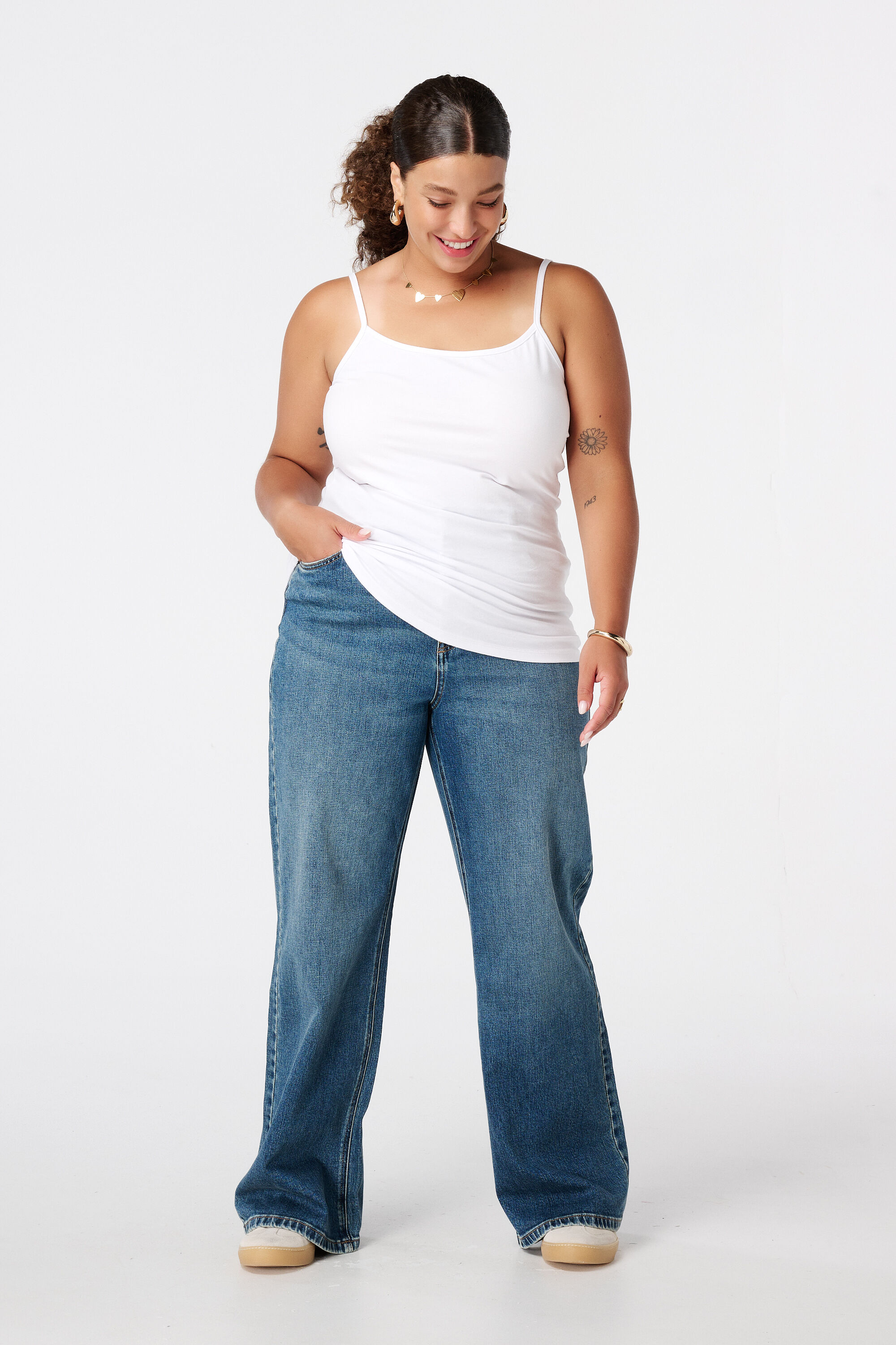 Spaghetti-Top mit Stretch image number 5