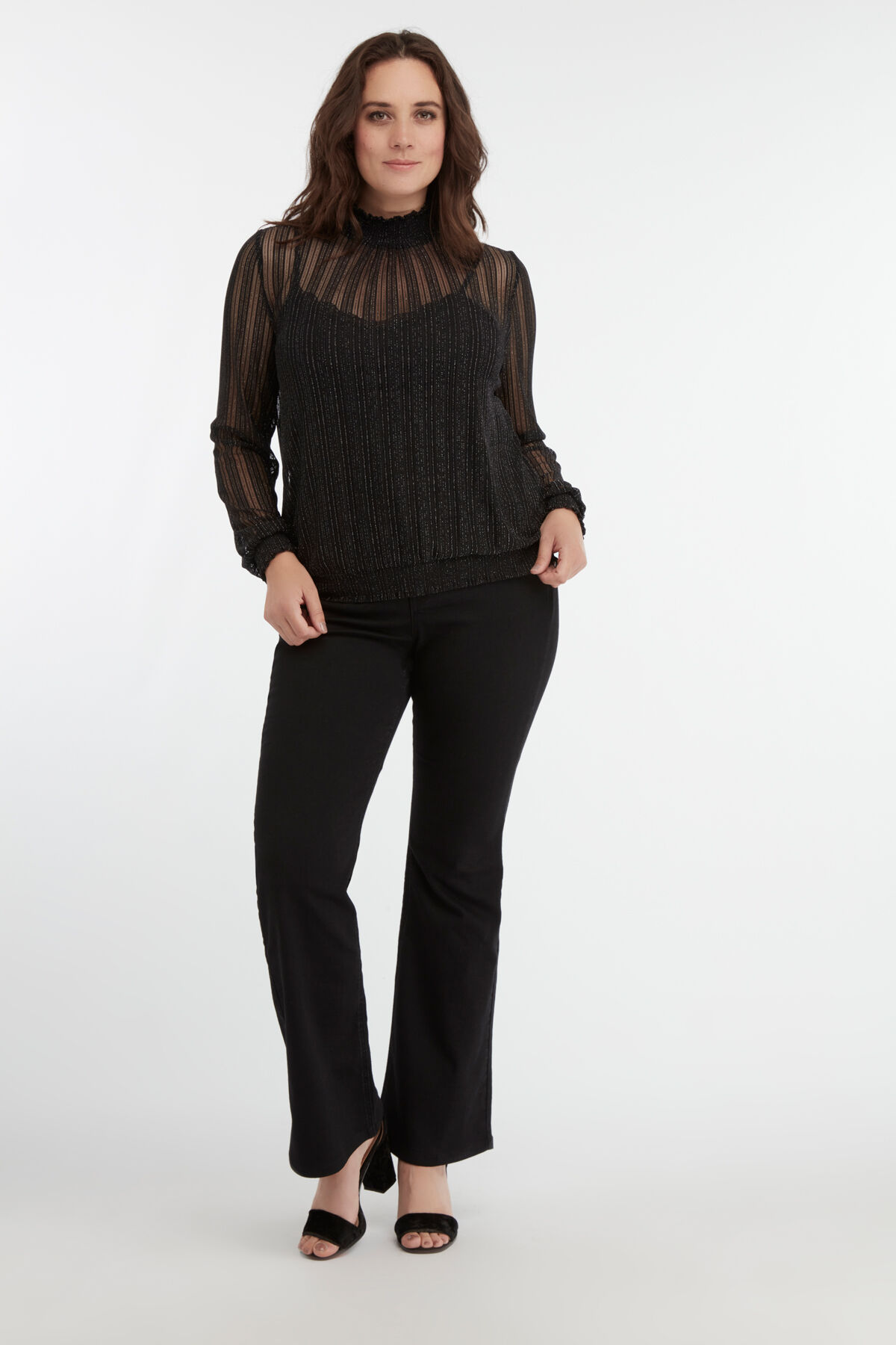 Top mit Stehkragen image number 5