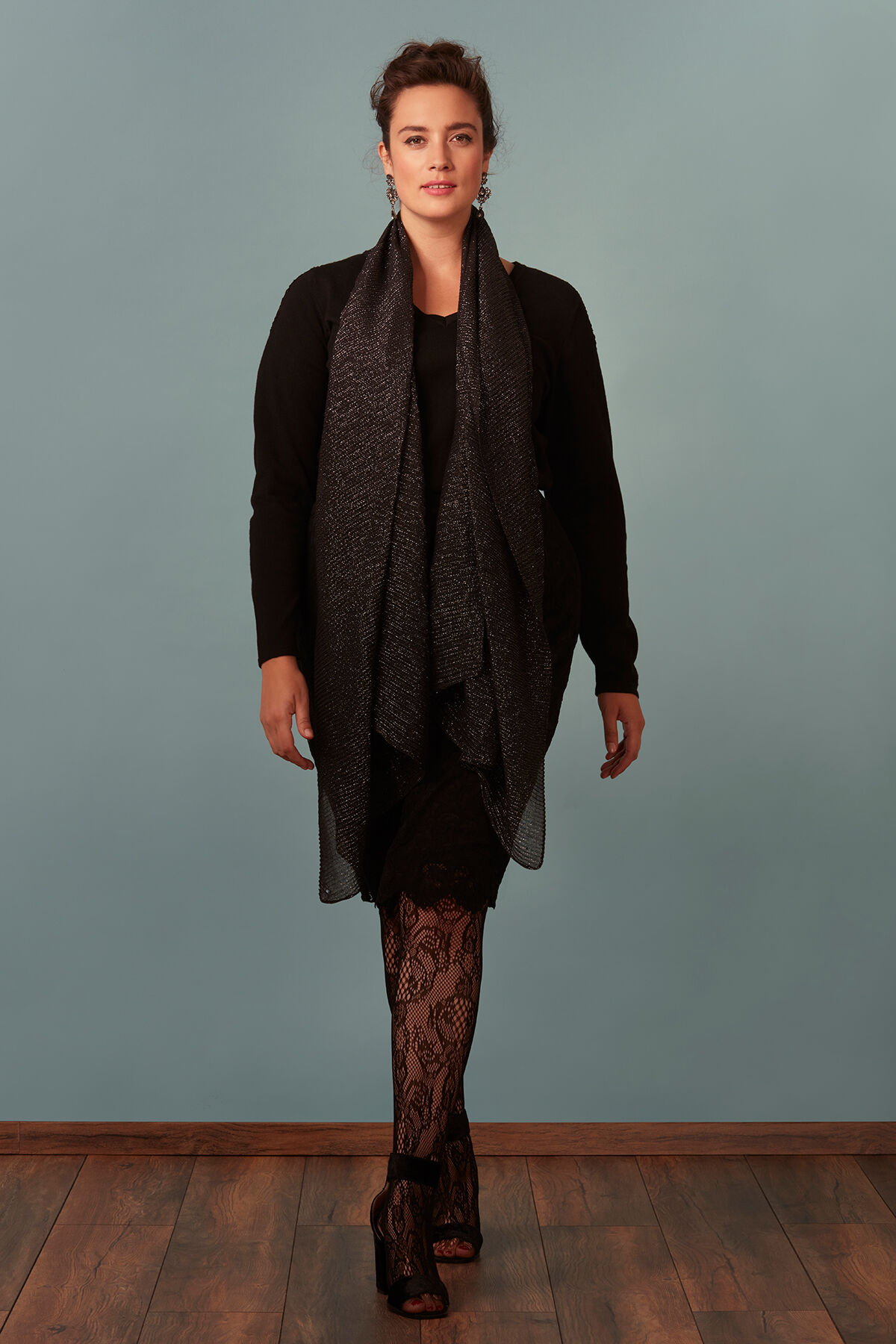 Schal mit Lurex image number 0