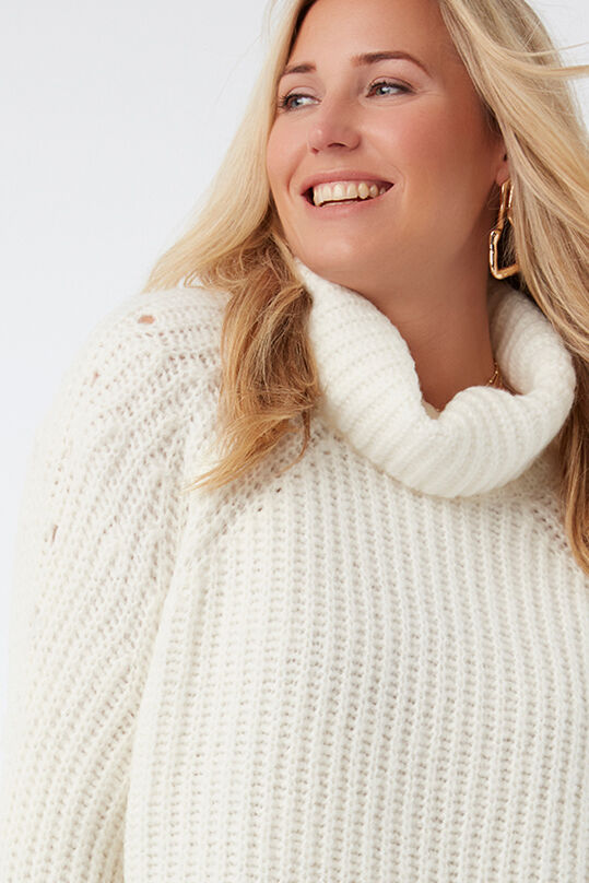 Dicker Strickpulli mit Rollkragen image number 6