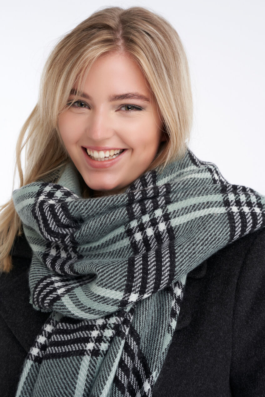 Schal mit Karo-Print image number 2