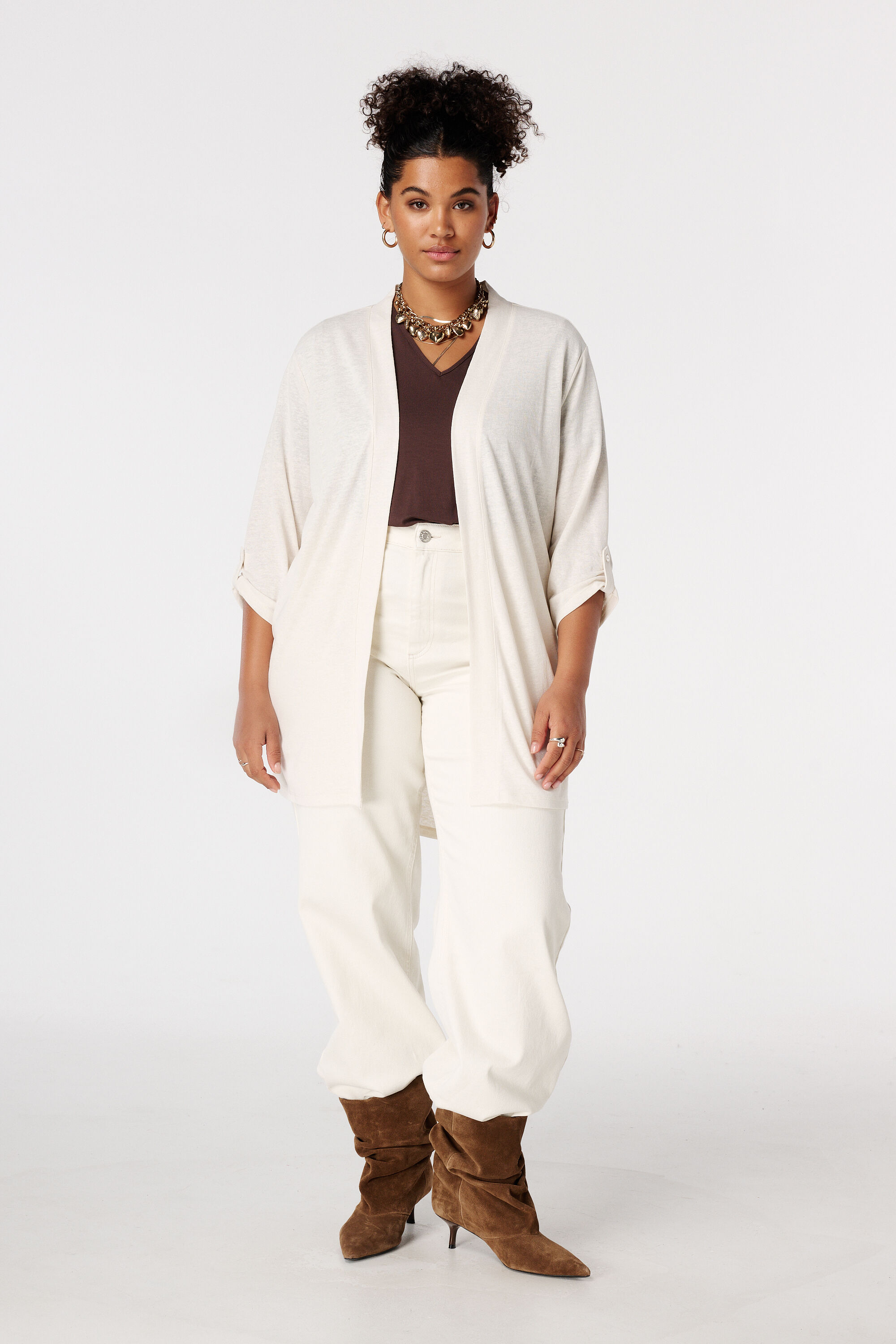 Offene Strickjacke image number 5