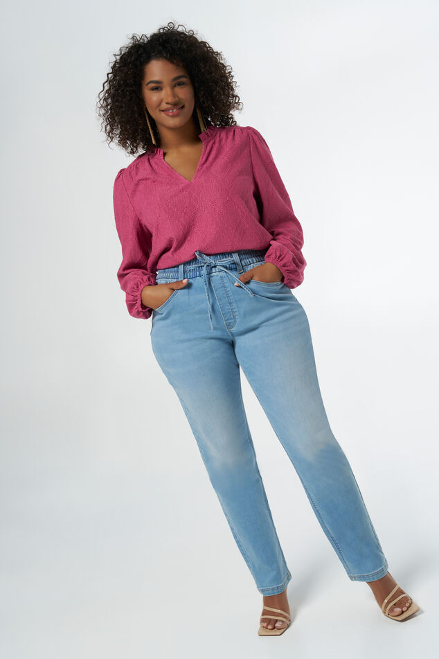 Jogginghose aus Denim image number 0