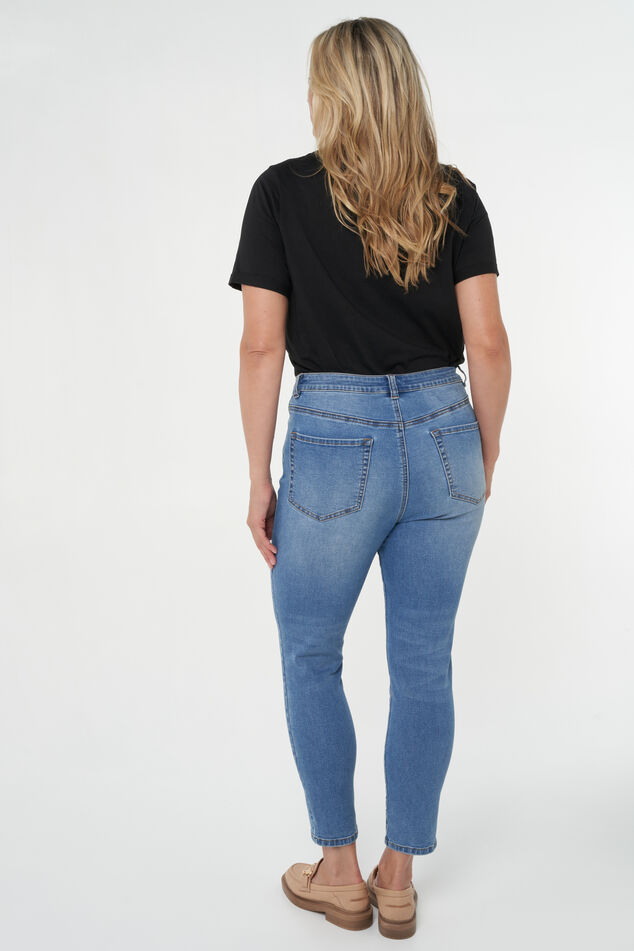 Skinny-Jeans mit Schlitzdetails  image 4