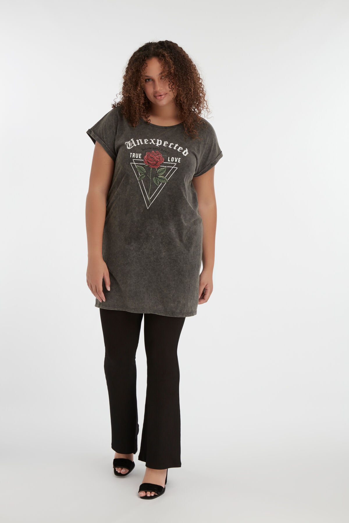 Langes T-Shirt mit Print image number 5