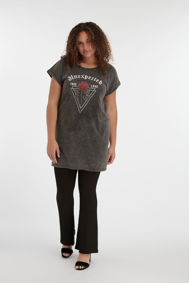 Langes T-Shirt mit Print image number 5