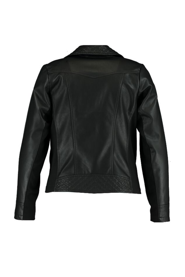 Biker-Jacke aus Kunstleder image number 2