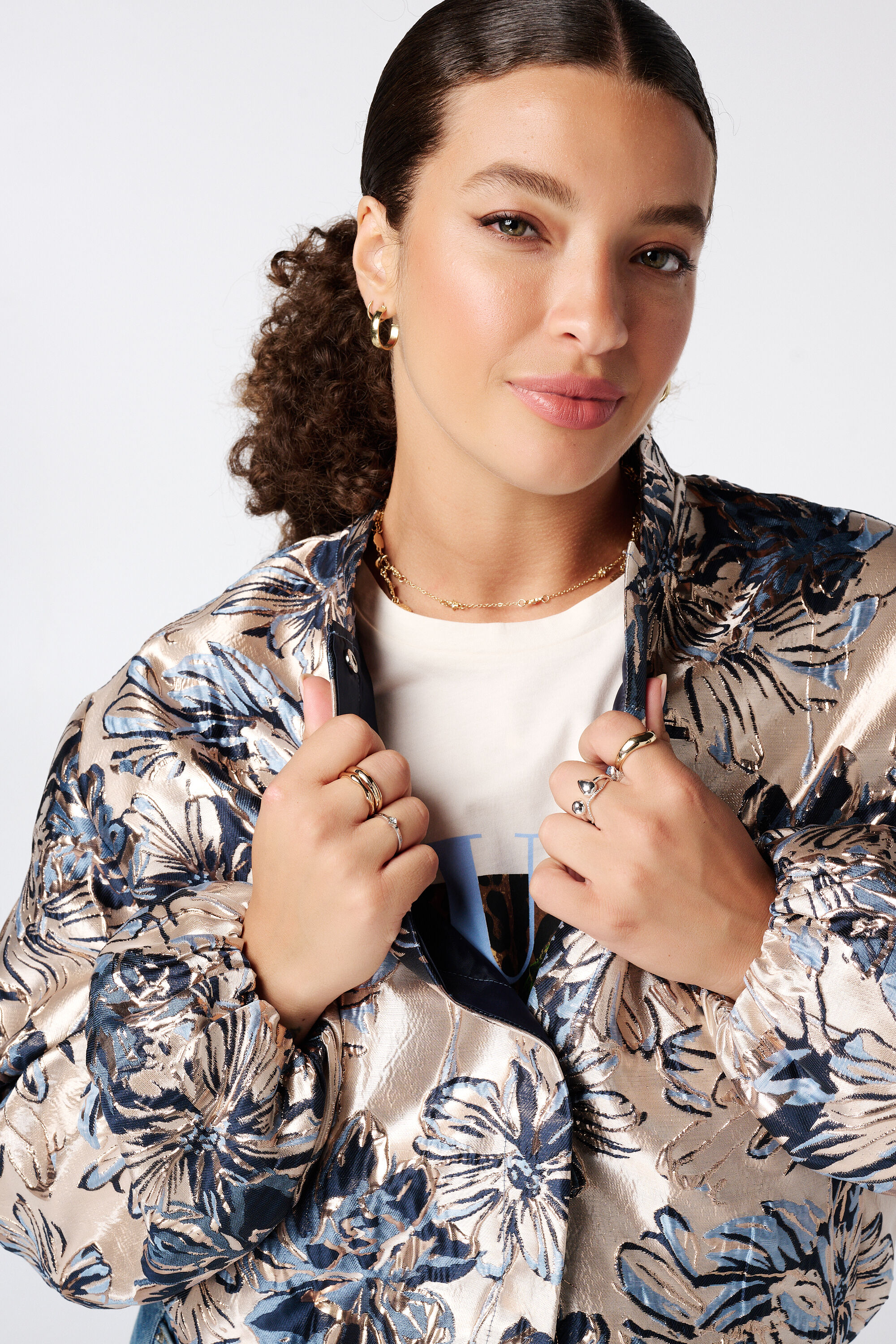 Jacquard-Bomberjacke image number 4