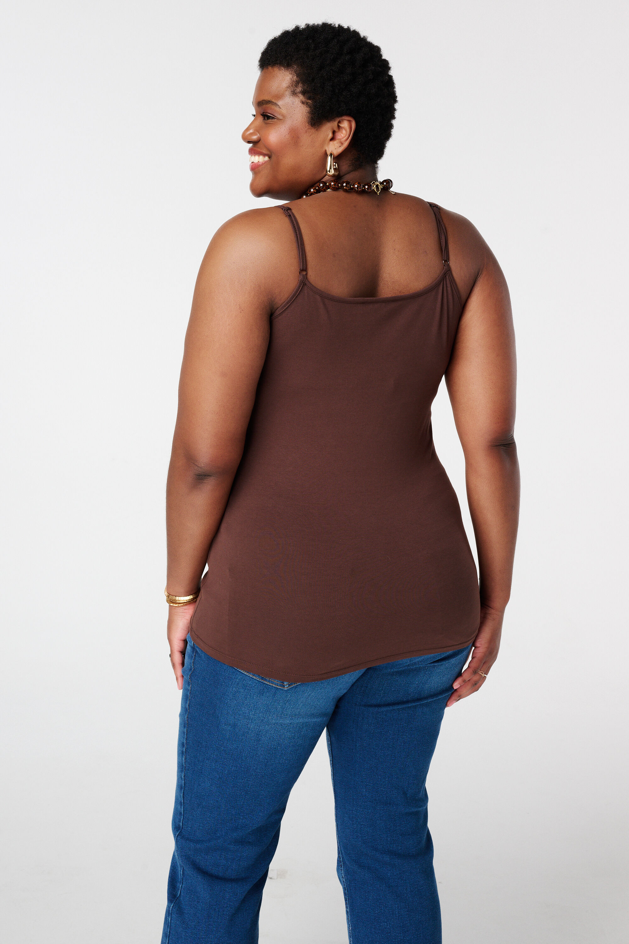 Spaghetti-Top mit Stretch image number 3