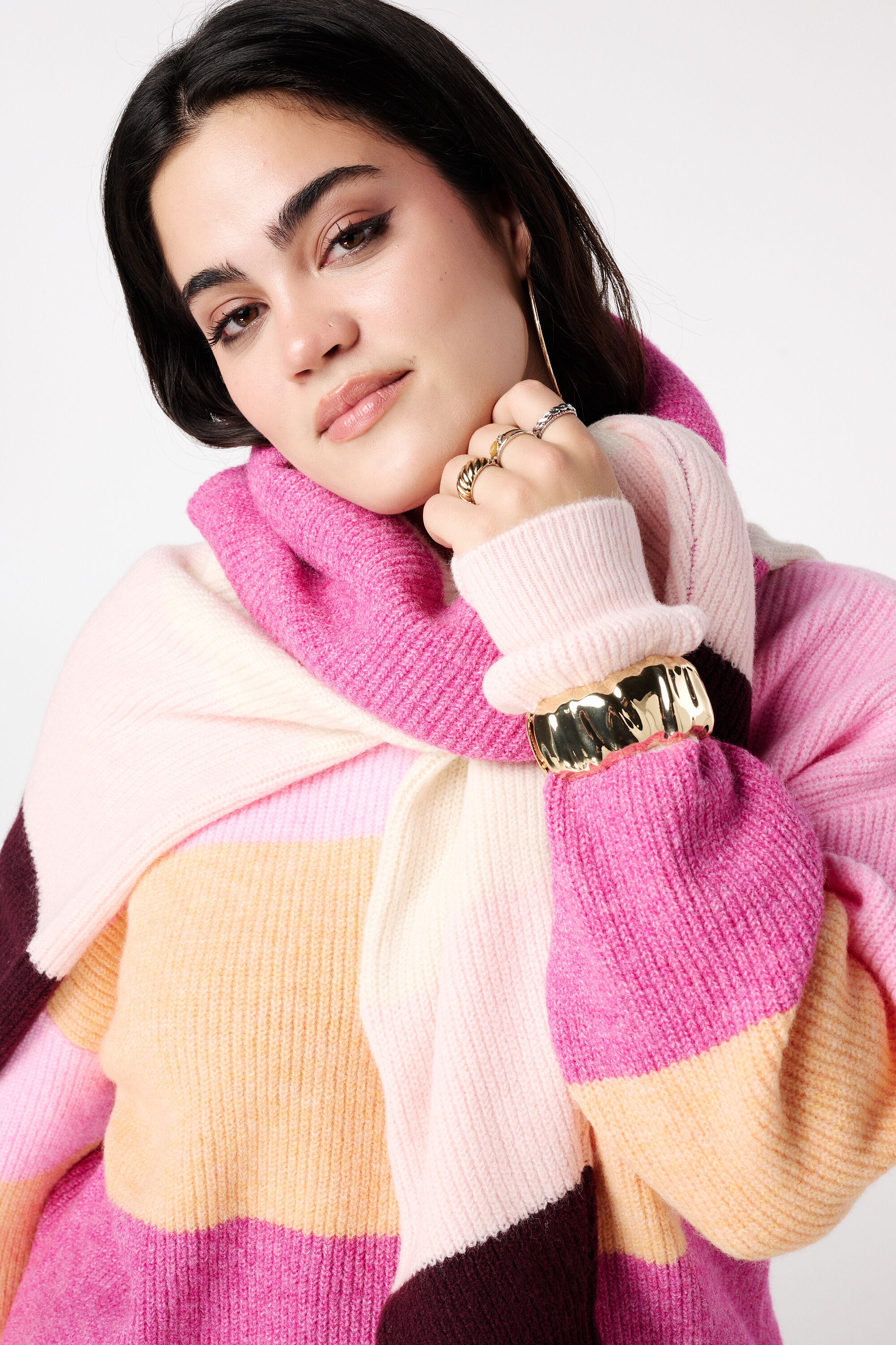 Strickpullover mit ausgestellten &Auml;rmeln image number 4