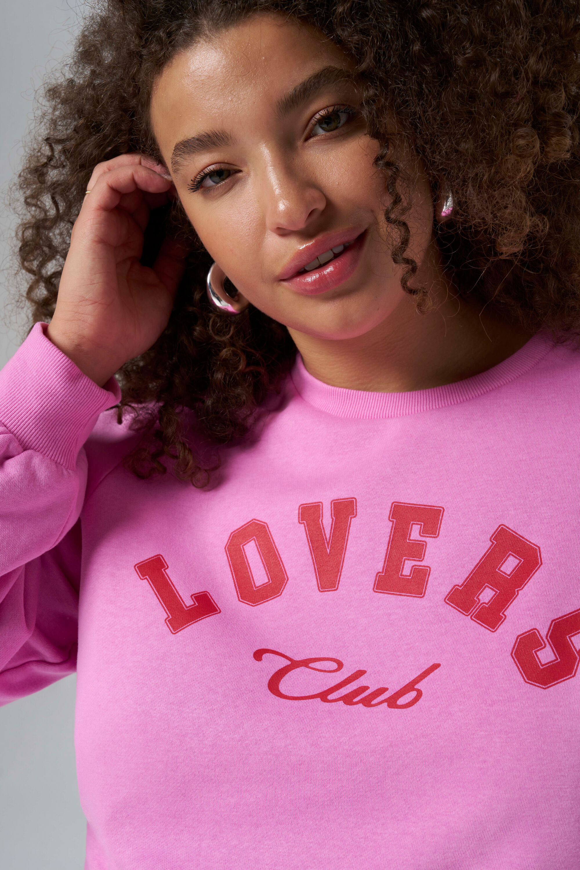 Pullover mit Text-Print image number 4