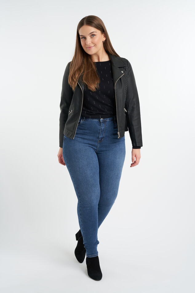 PU-Kunstlederjacke image number 5