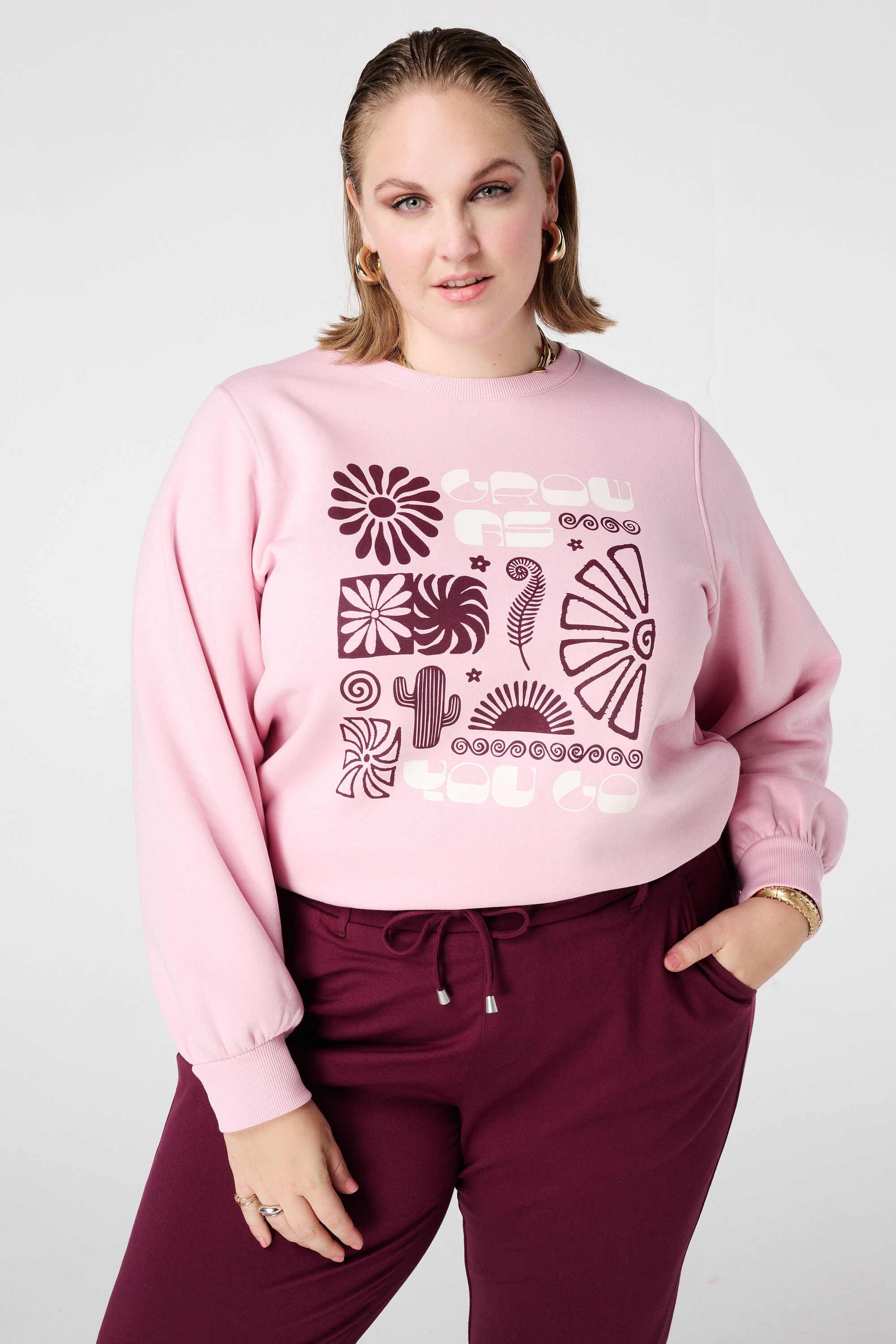 Sweatshirt mit Print
