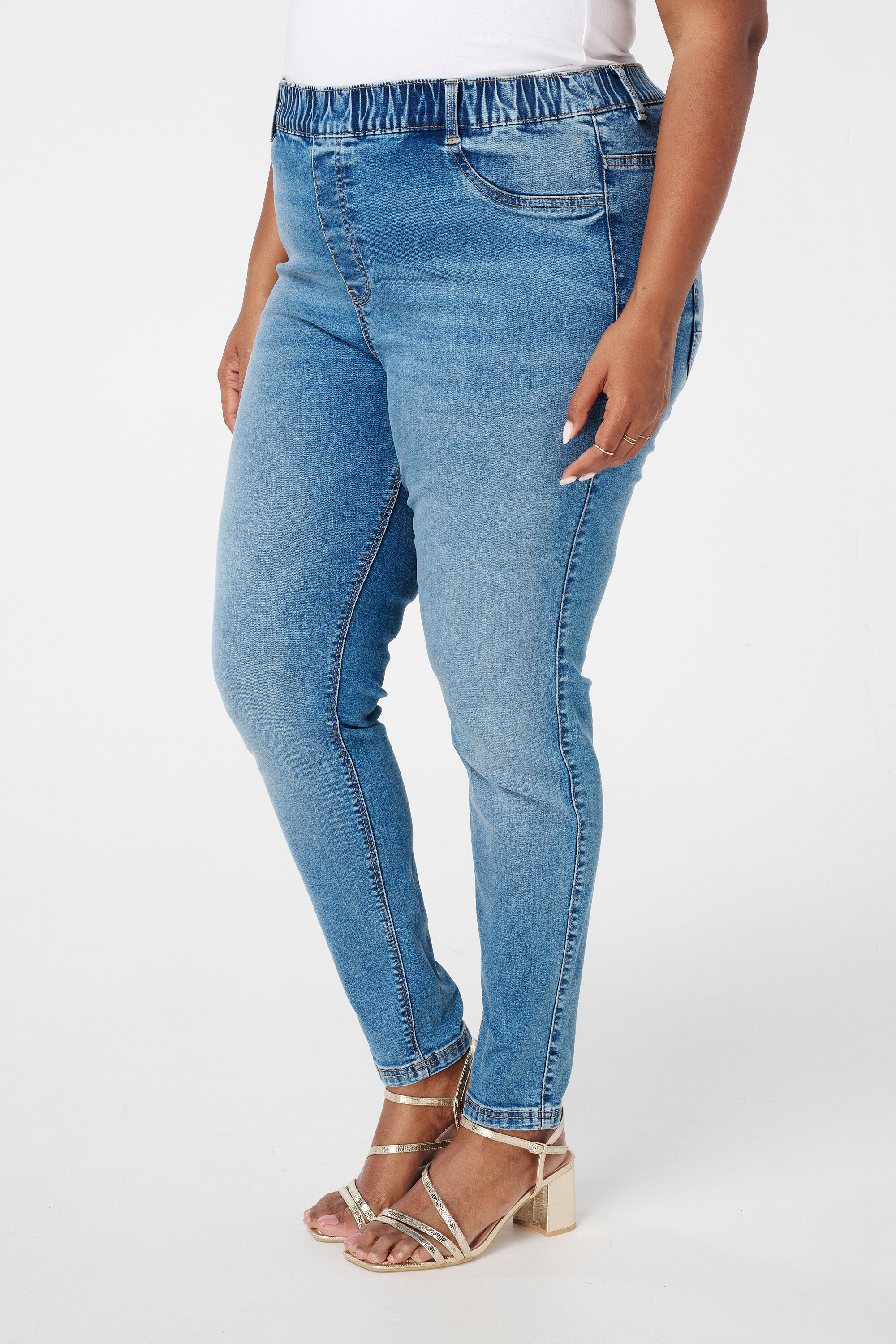 Treggings im Denim-Look image number 5