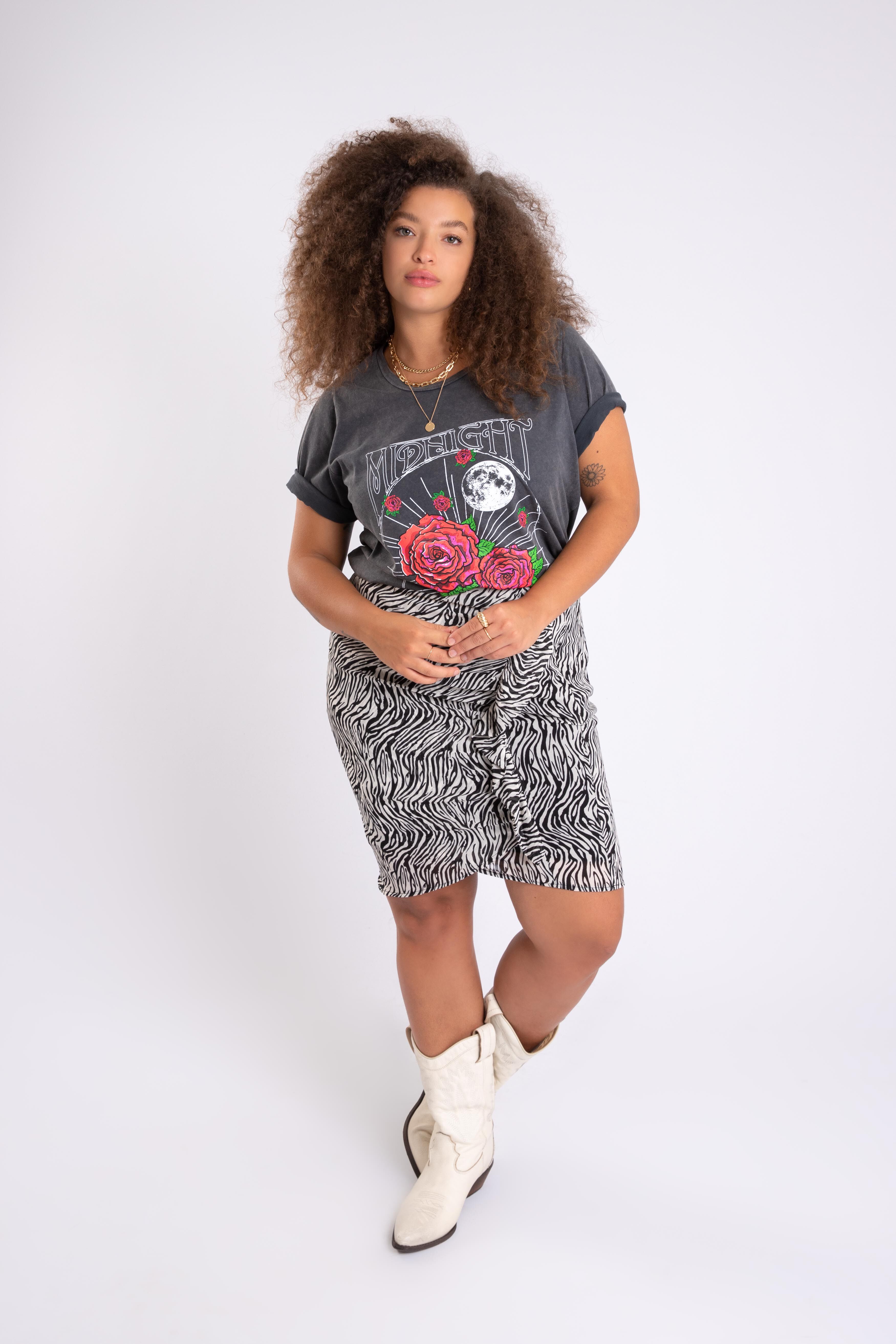 Rock mit Zebra-Print.  image number 4