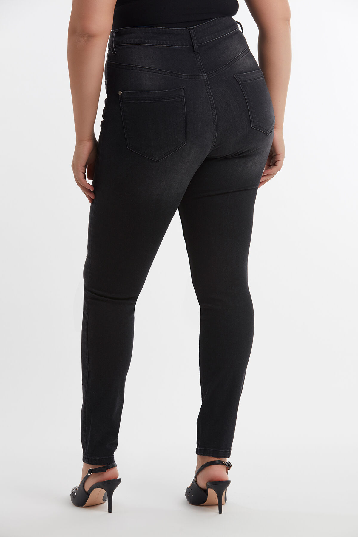 skinny jeans CHERRY image number 3