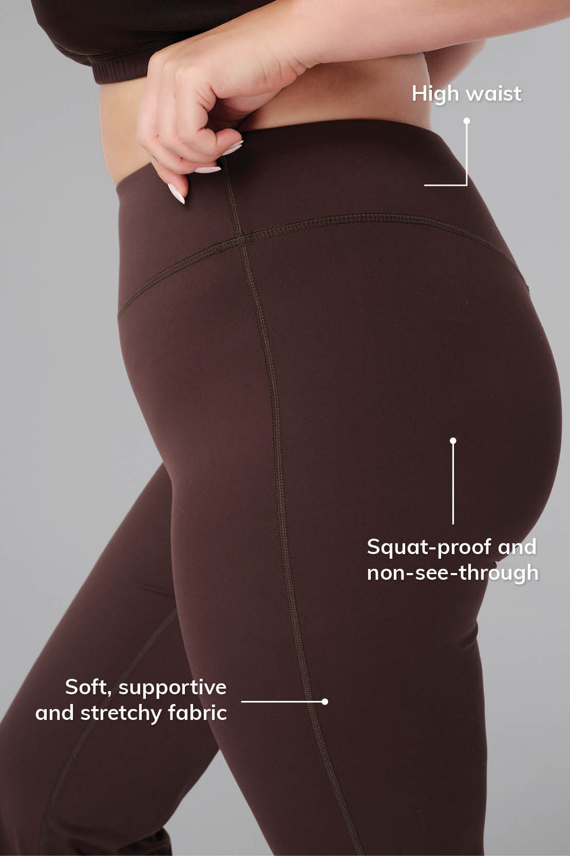 Ausgestellte Sportleggings image number 3
