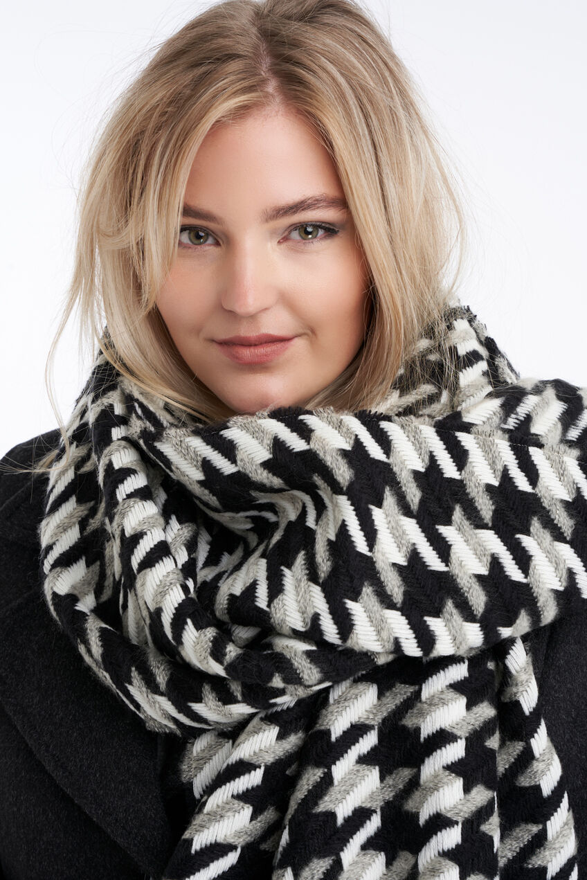 Hahnenritt-Schal image number 2