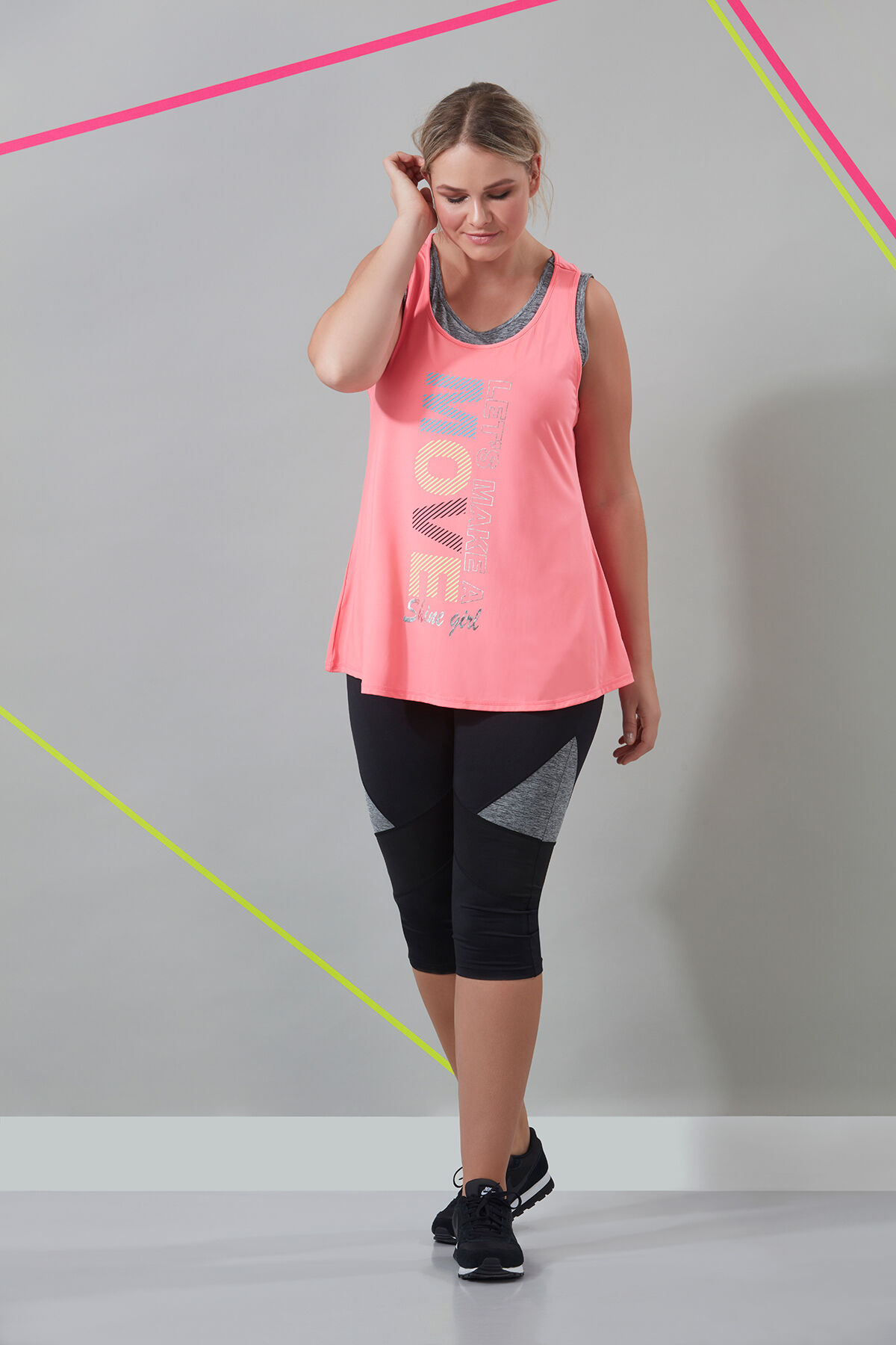 Zweilagiges Sport-Top image number 3