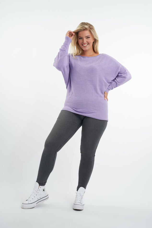 Pullover mit Fledermausärmeln image number 5