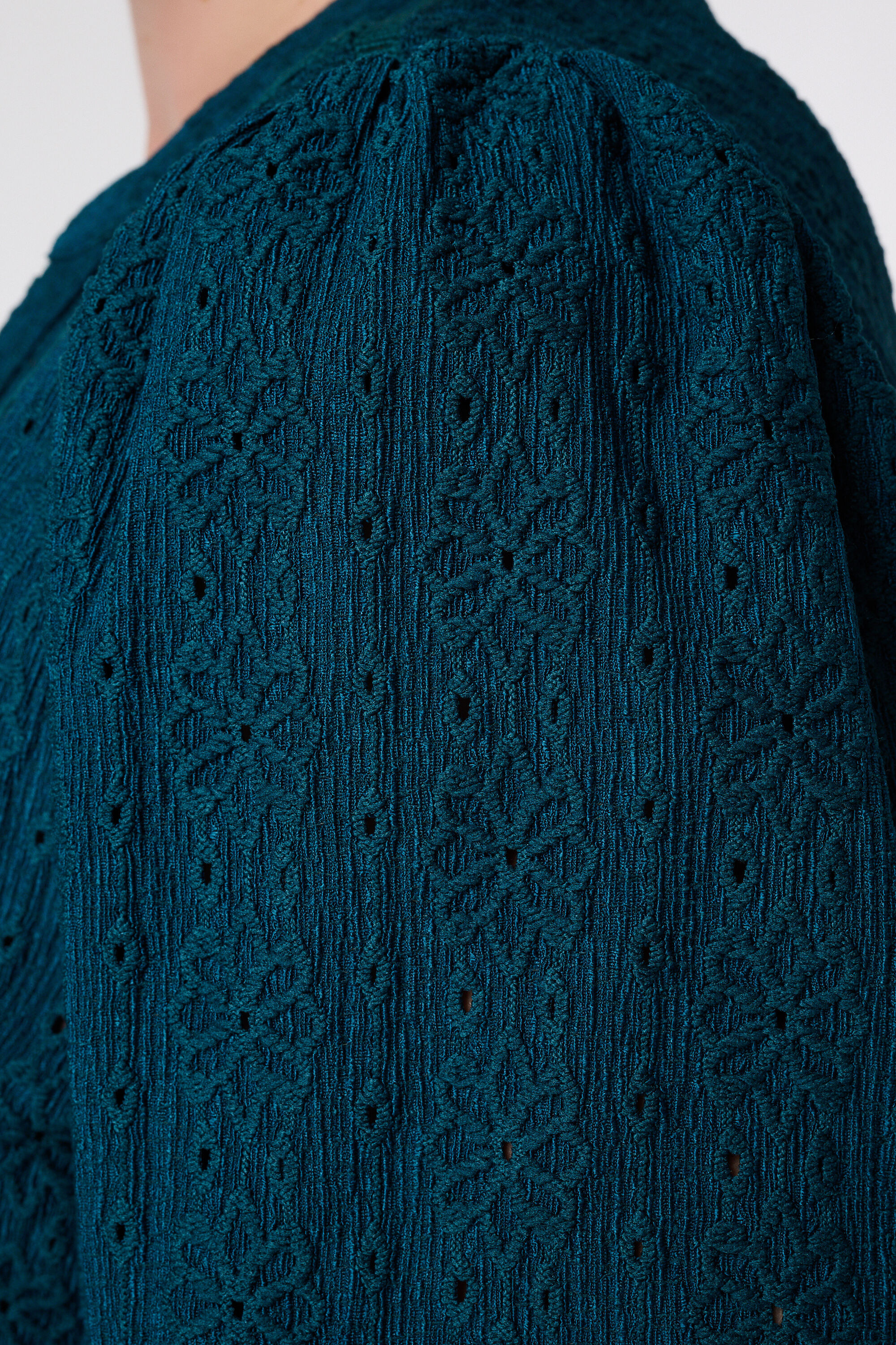 Jersey-Oberteil mit Stretch und Puff&auml;rmeln image number 6