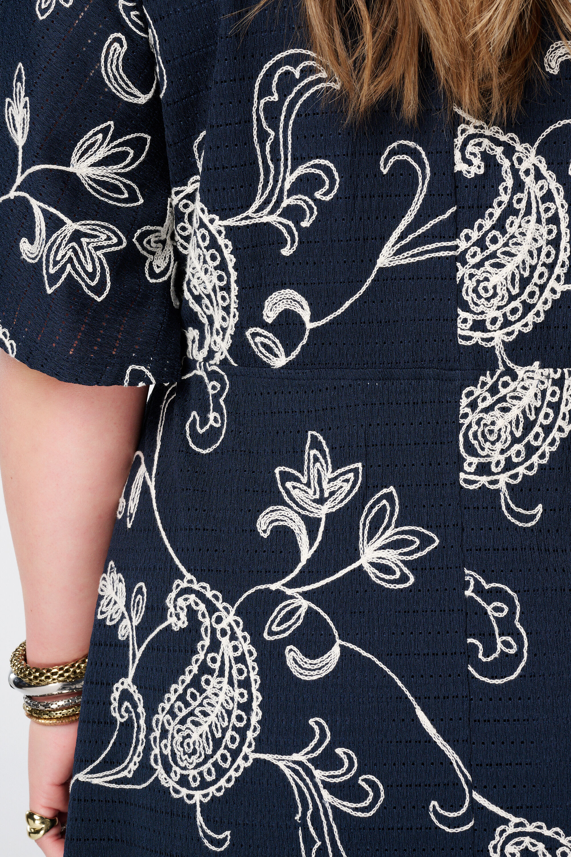 Kurzes Kleid mit Schmetterlings&auml;rmeln image number 6