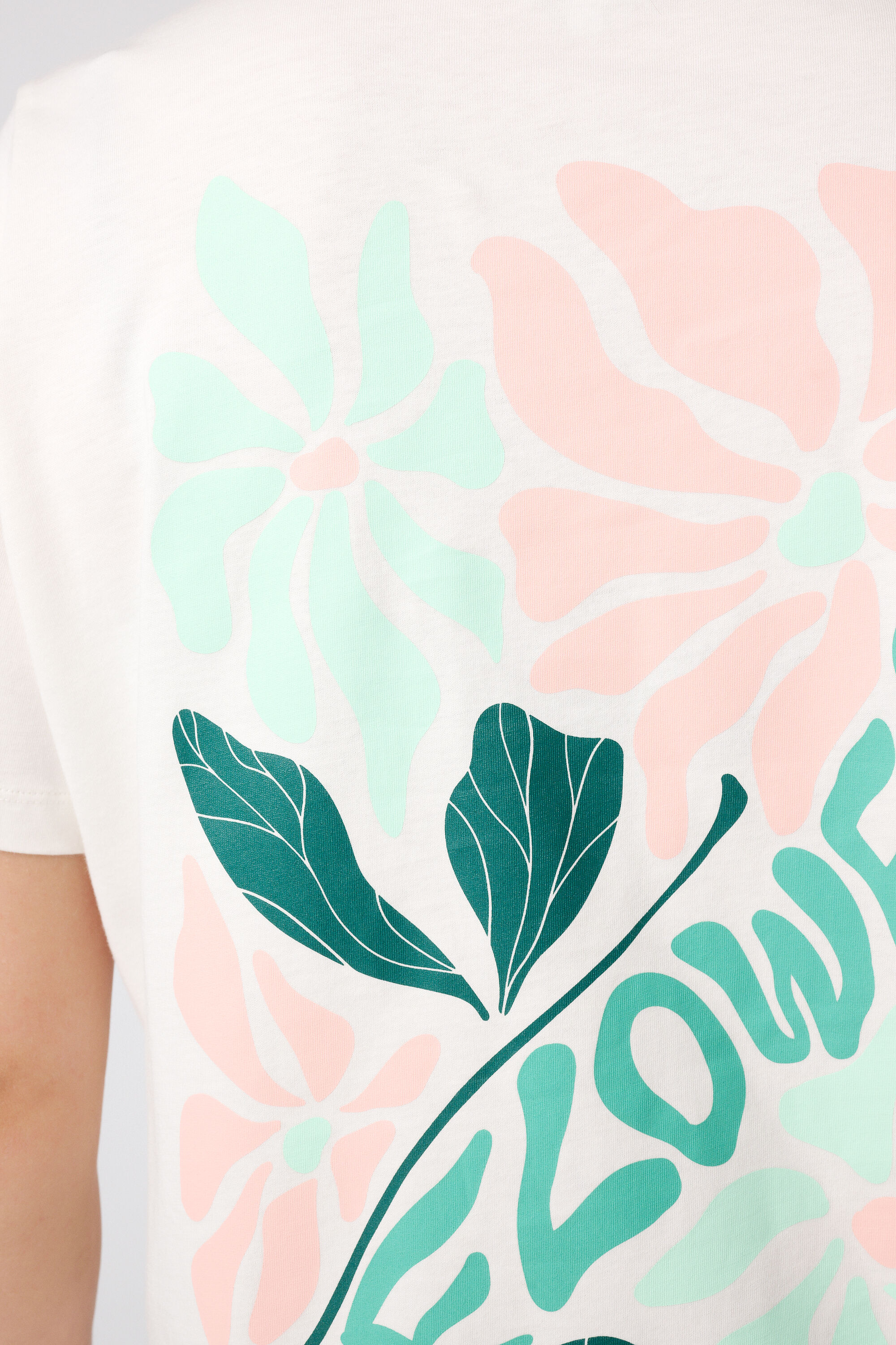 T-Shirt mit Blumendruck image number 6