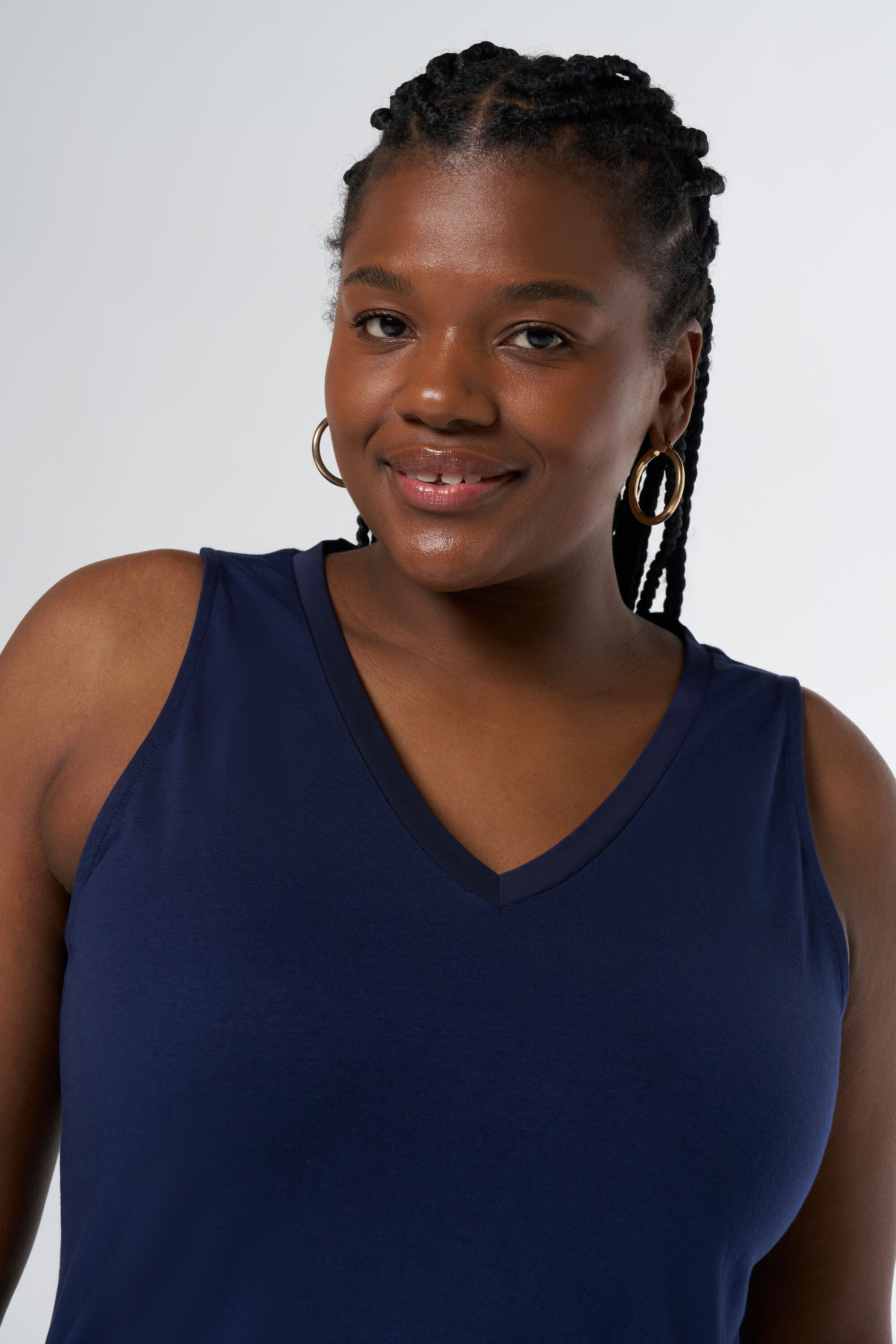 &Auml;rmelloses Top mit V-Ausschnitt image number 5