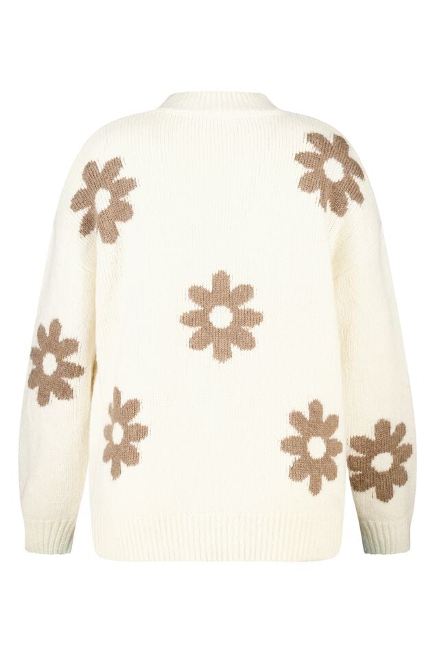 Pullover mit Blumenprint image number 2