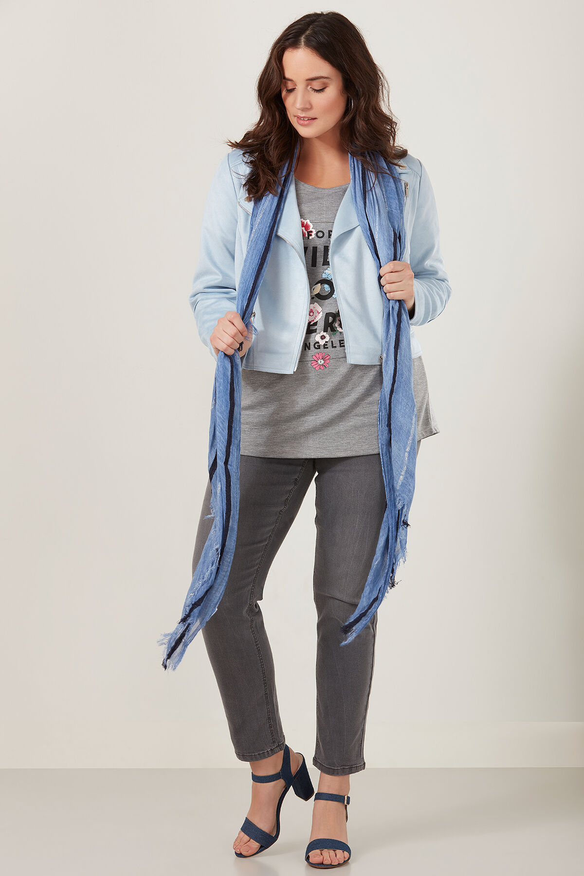 Schal mit Lurex image number 0