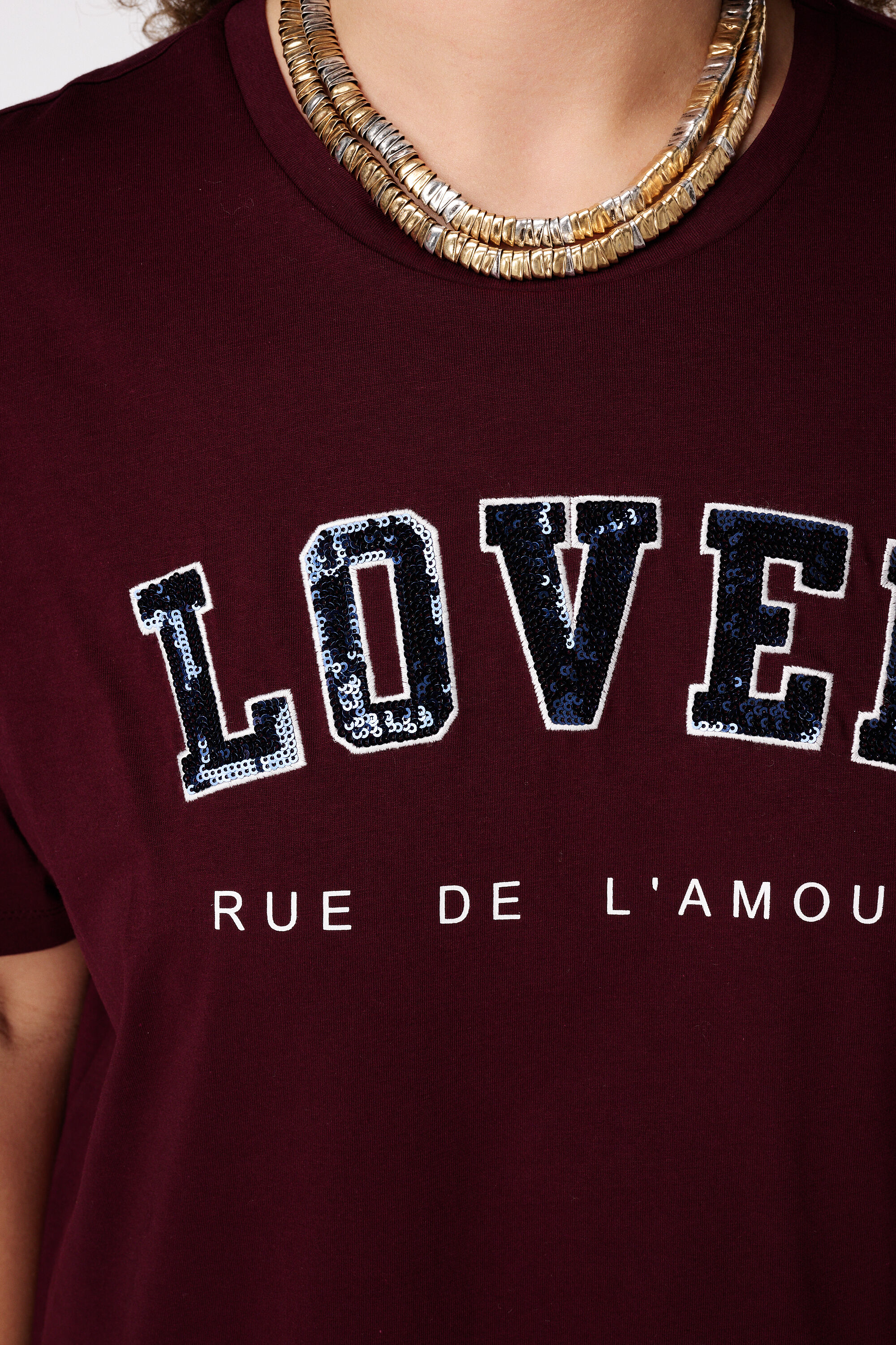 T-Shirt mit Pailletten  image number 6