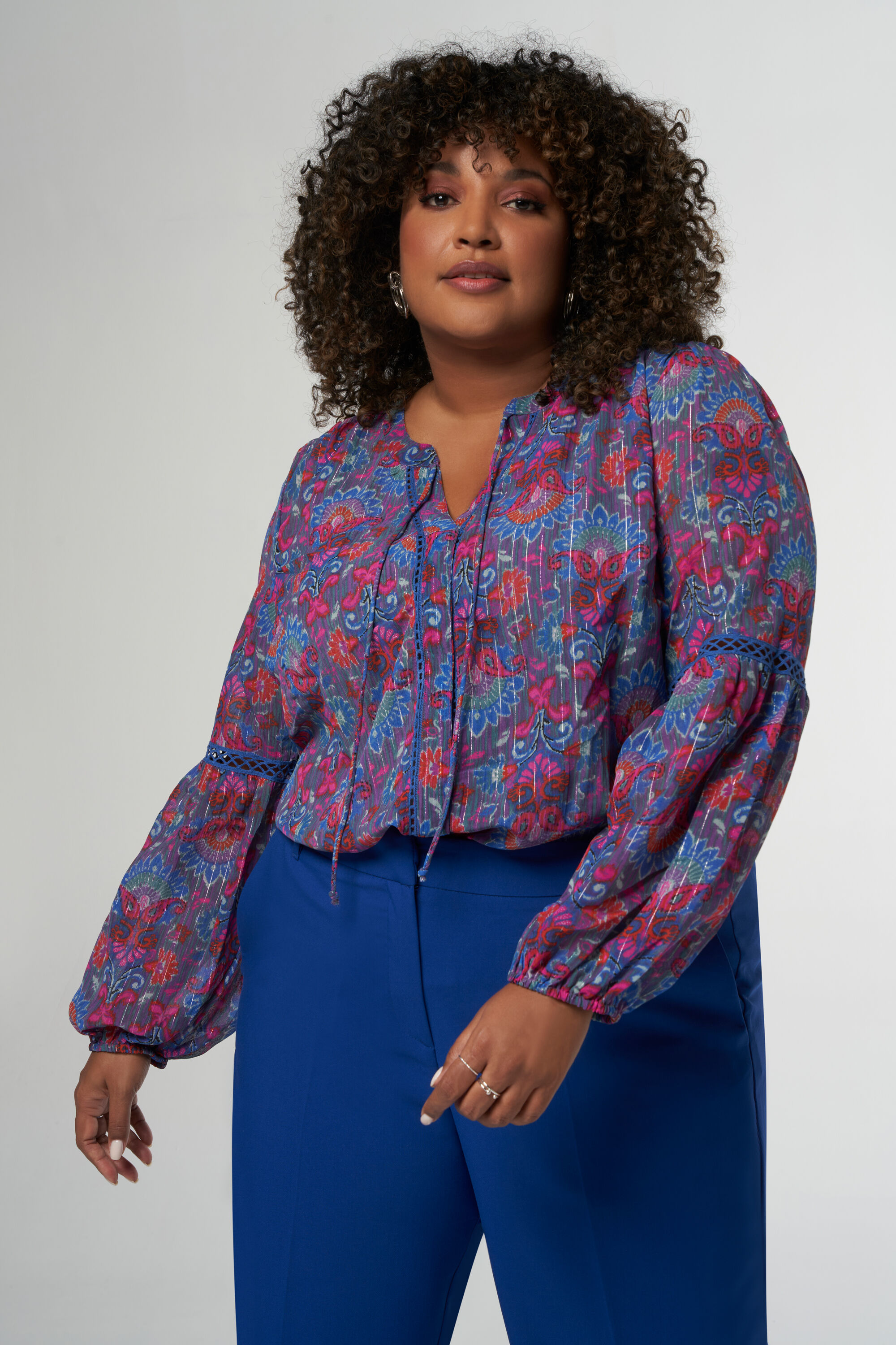 Bluse mit Paisley-Print  image number 5