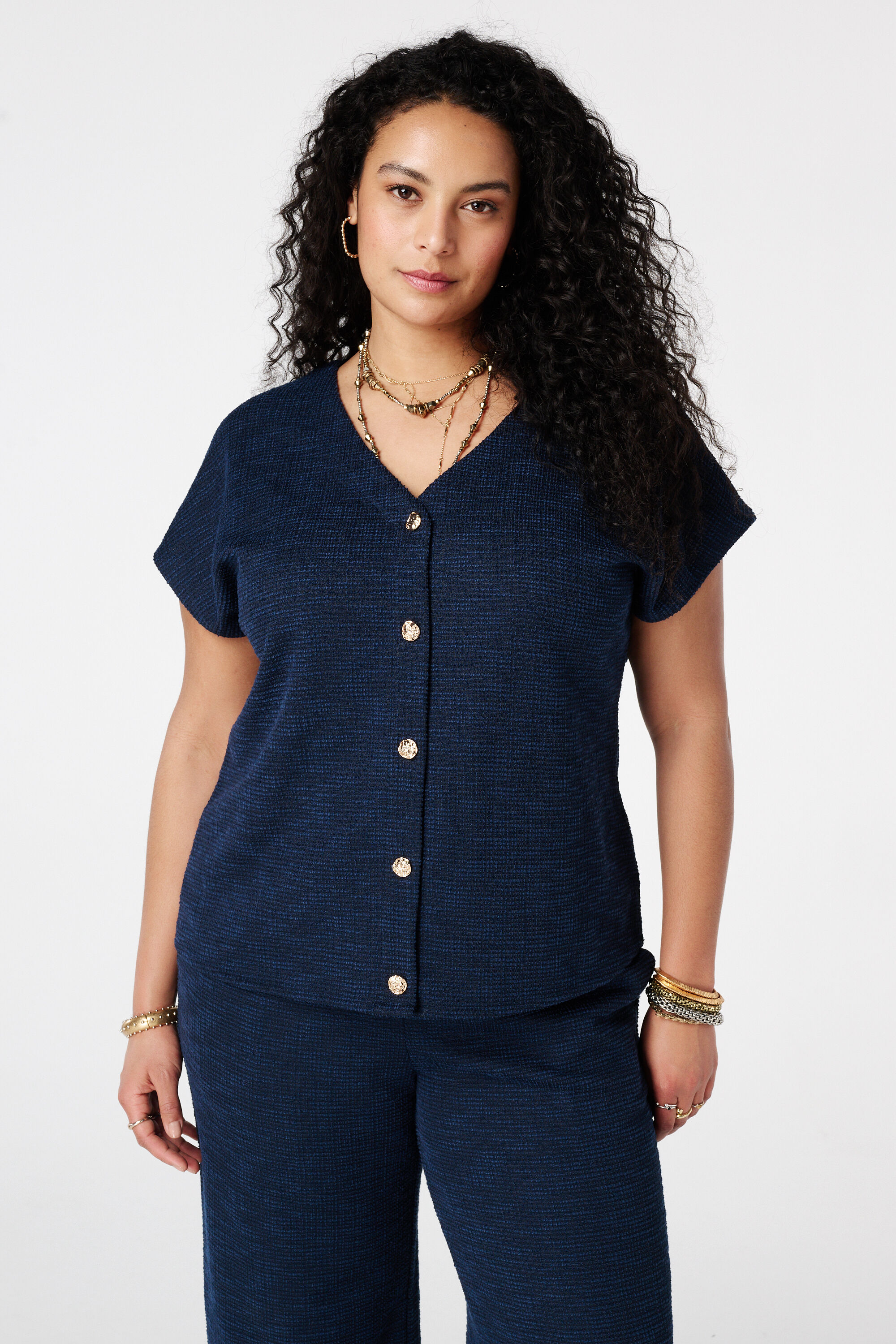 Boucl&eacute; Oberteil