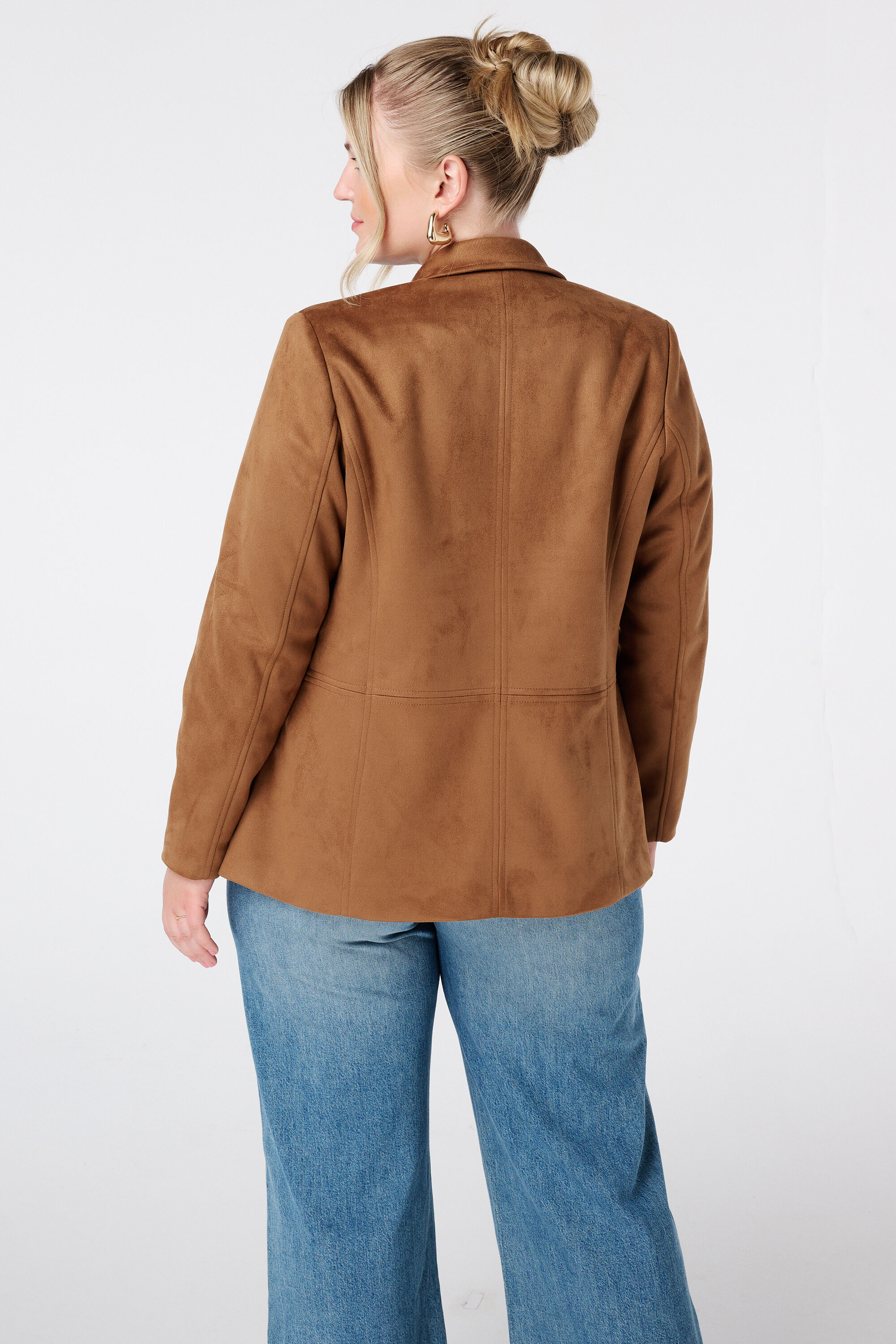 Blazer in Wildlederoptik image number 3