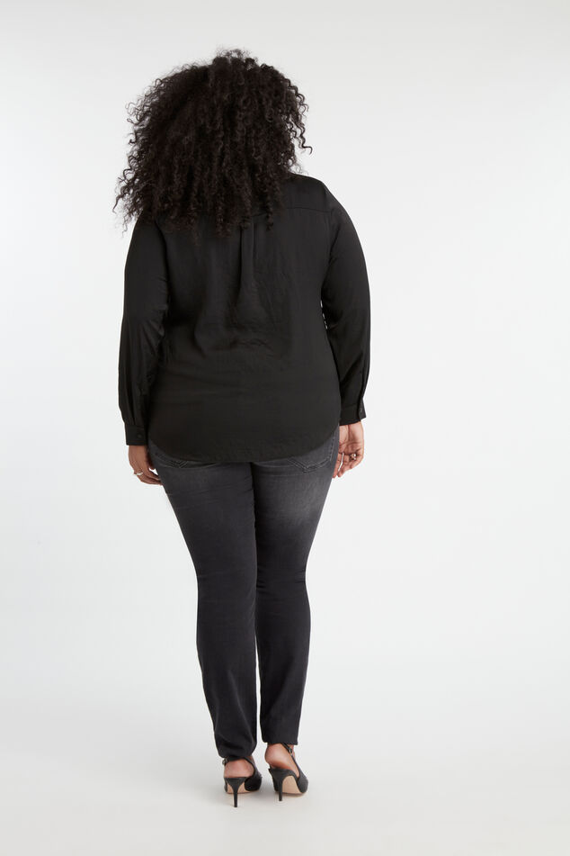 Satin-Bluse image number 3