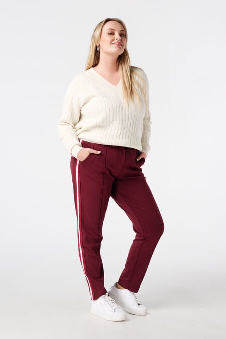 Tapered Hose mit seitlicher Paspelierung Tapered Hose mit seitlicher Paspelierung