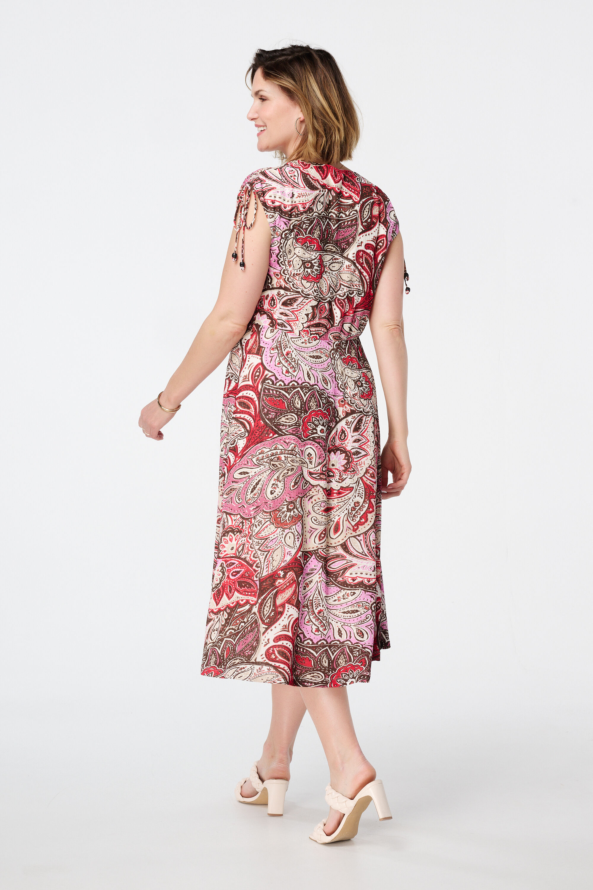 Midikleid mit Paisley-Print  image number 3