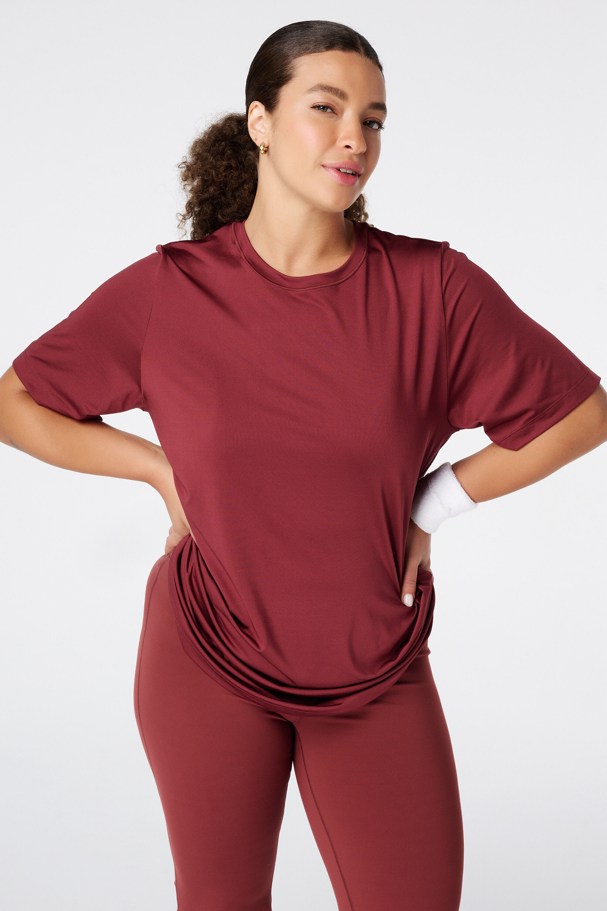 Langes Sport T Shirt