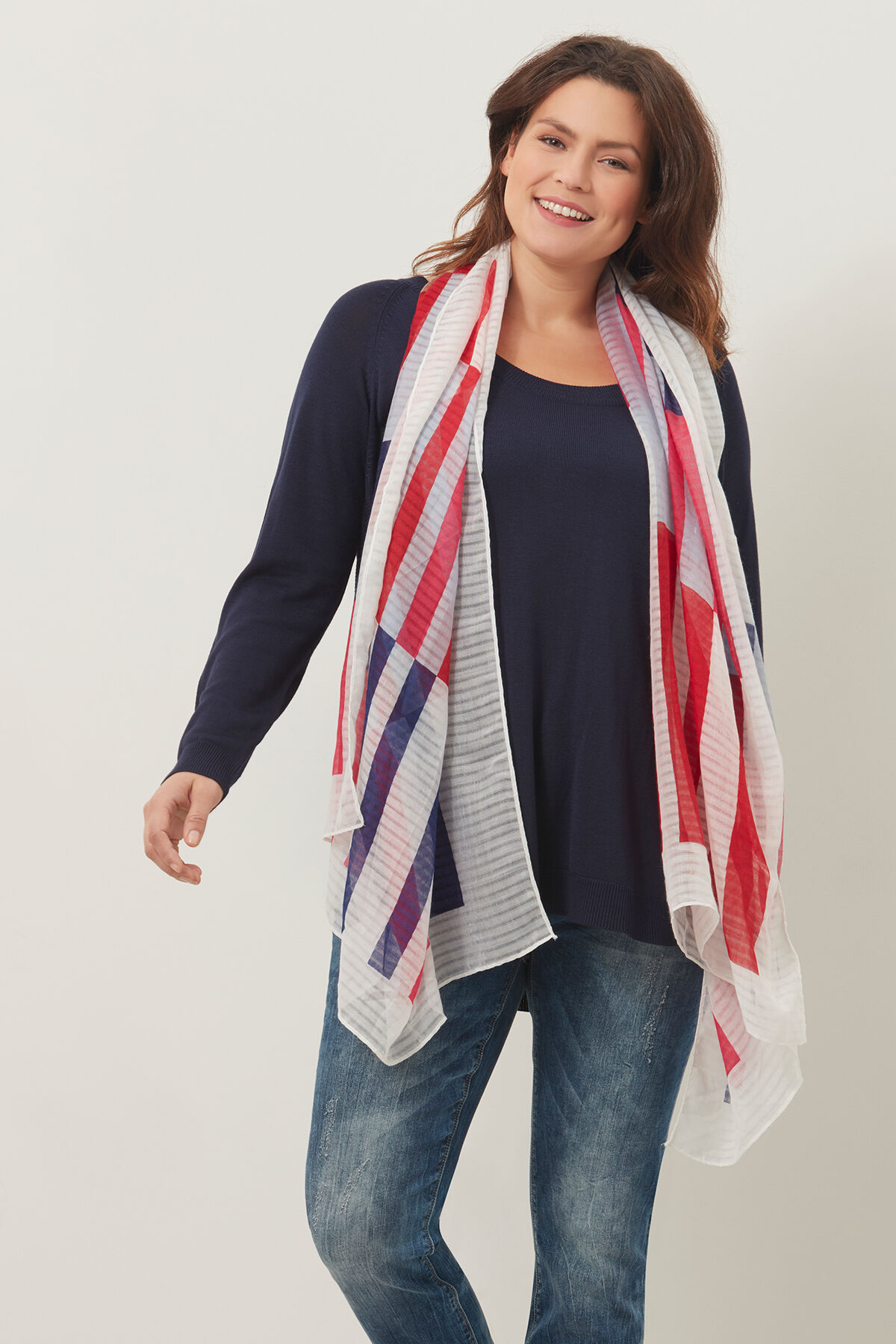 Gestreifter Schal image number 0