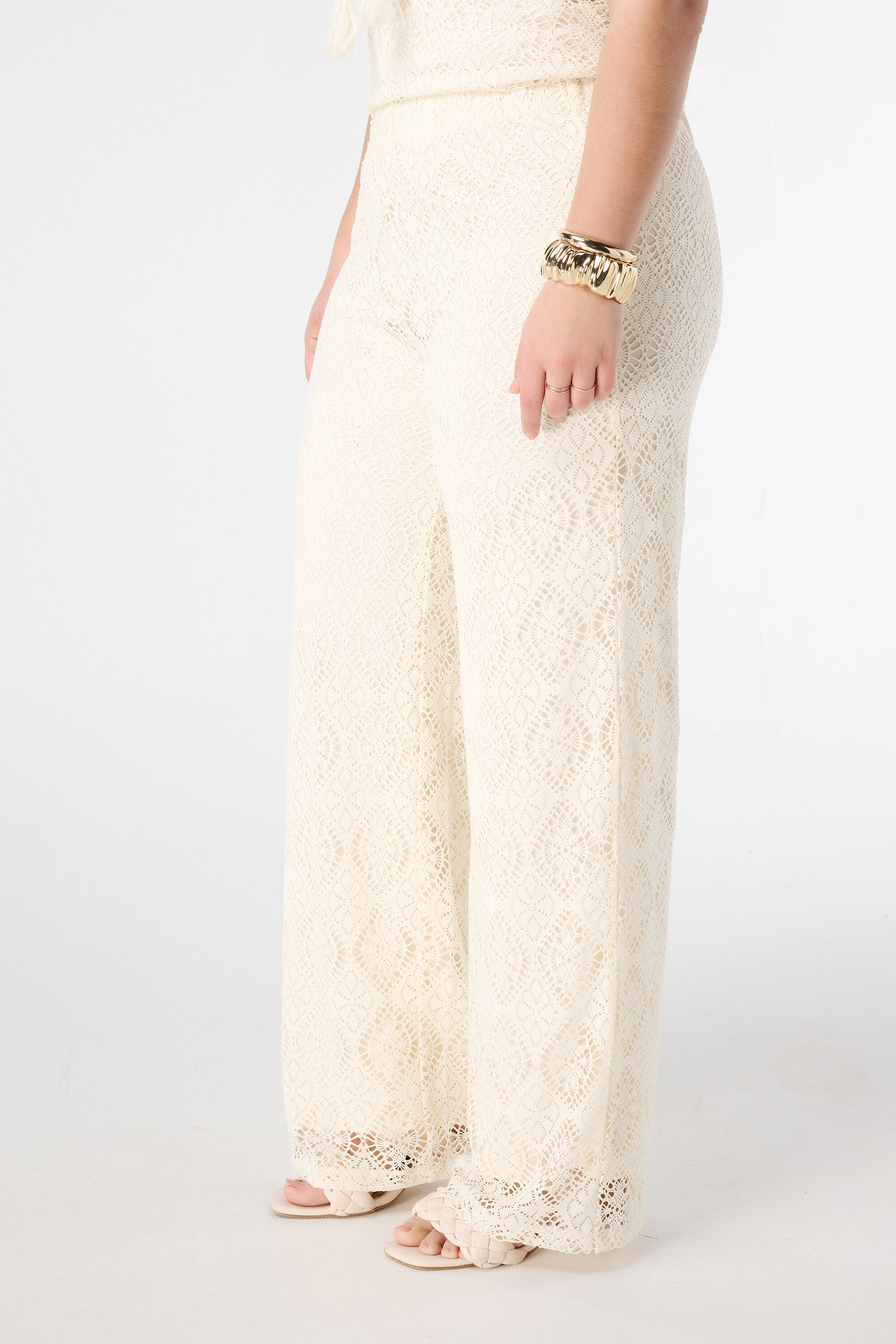 Geh&auml;kelte Hose mit Stretch image number 4