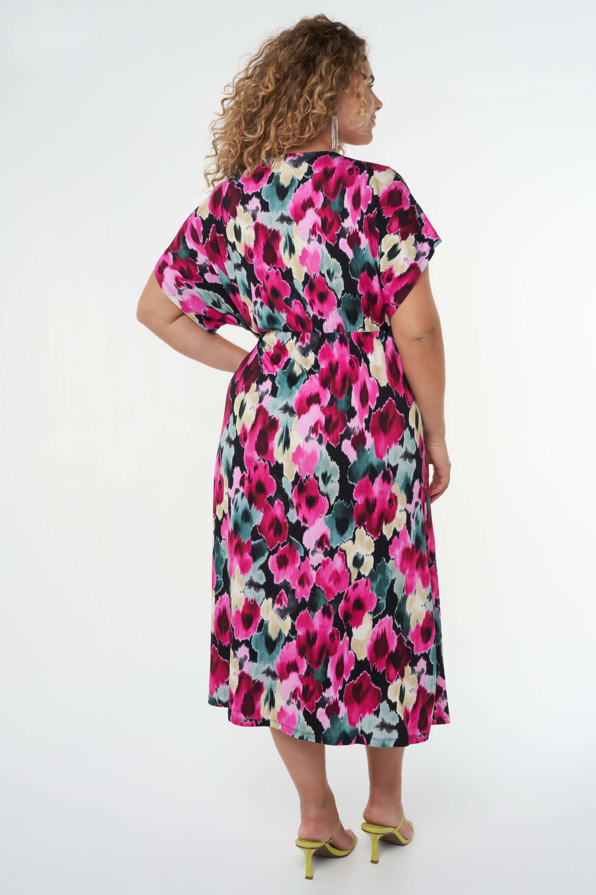Maxikleid mit Blumen-Print image number 4